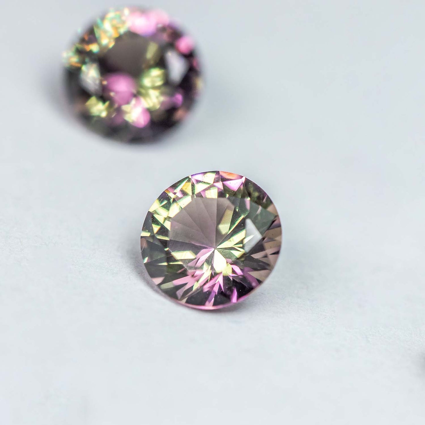 Nanosital #A-2708 Color Change Round 6 mm