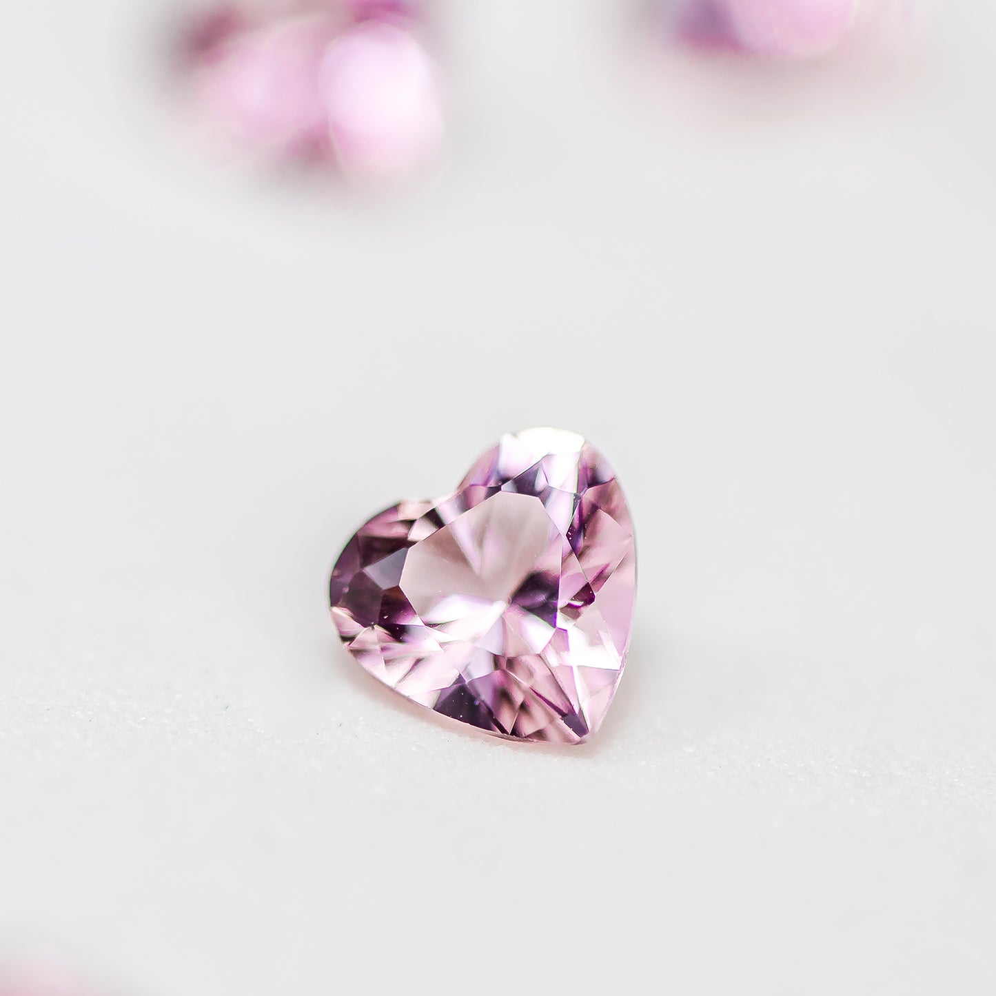 Nanosital Light Pink Heart 7 mm, 6 mm