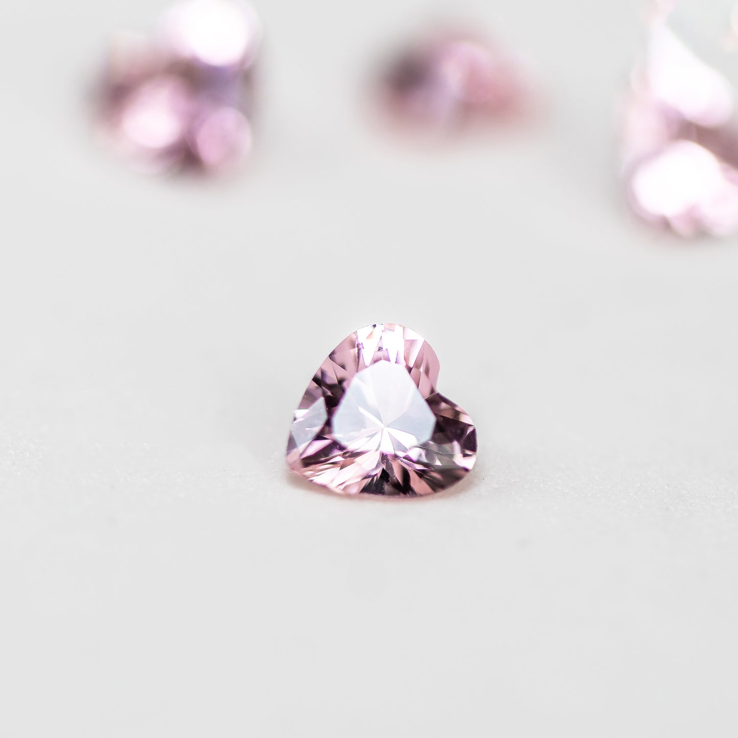 Nanosital Light Pink Heart 7 mm, 6 mm