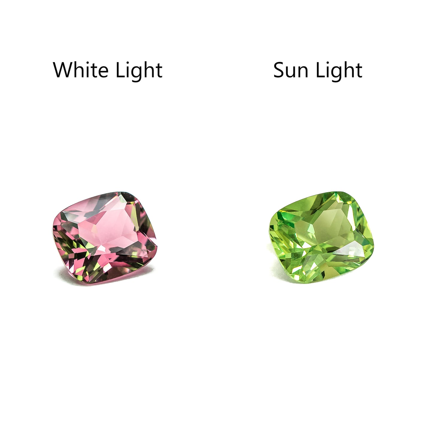 Nanosital #205 Color Change Cushion 14*12 mm