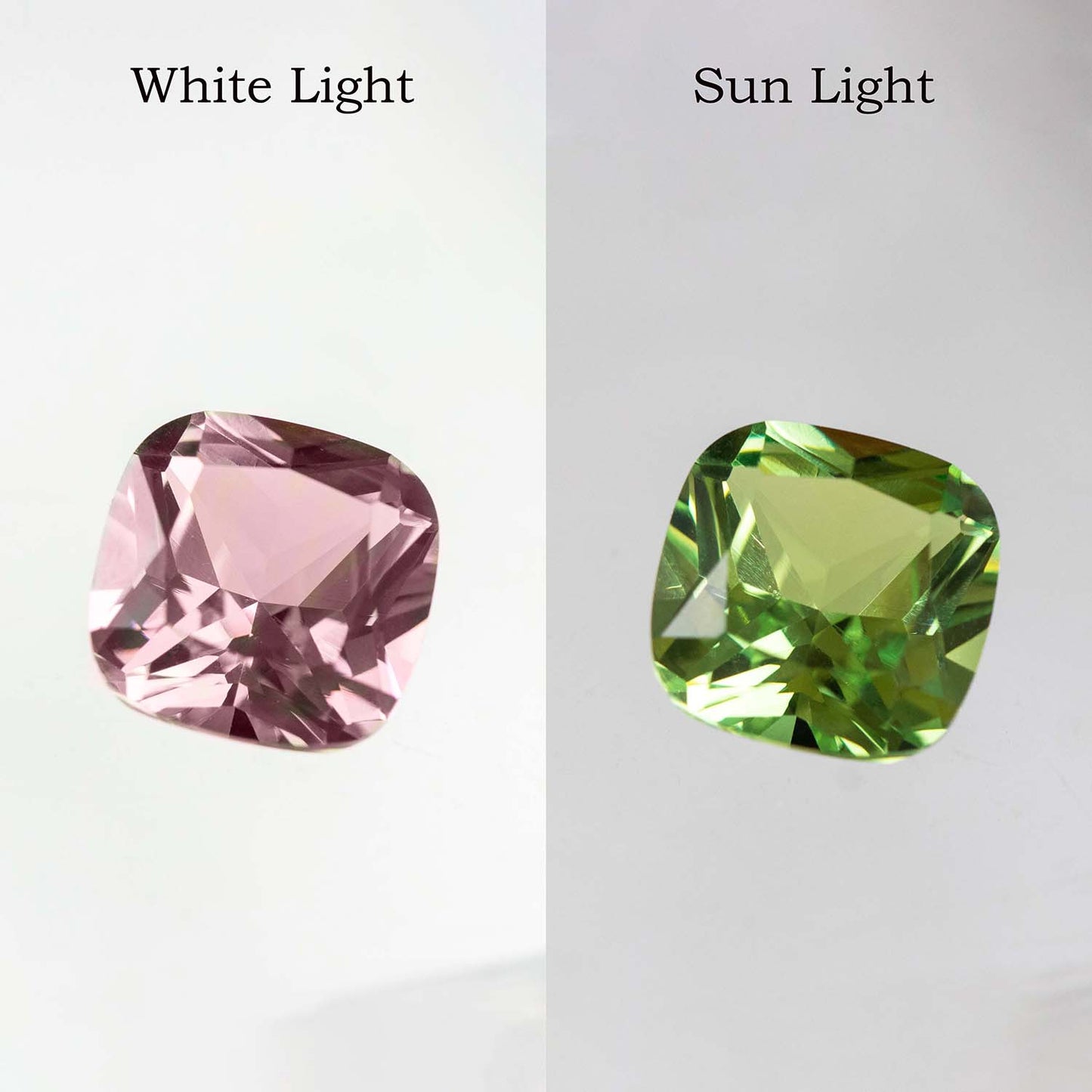 Nanosital #205 Color Change Cushion 10*10 mm