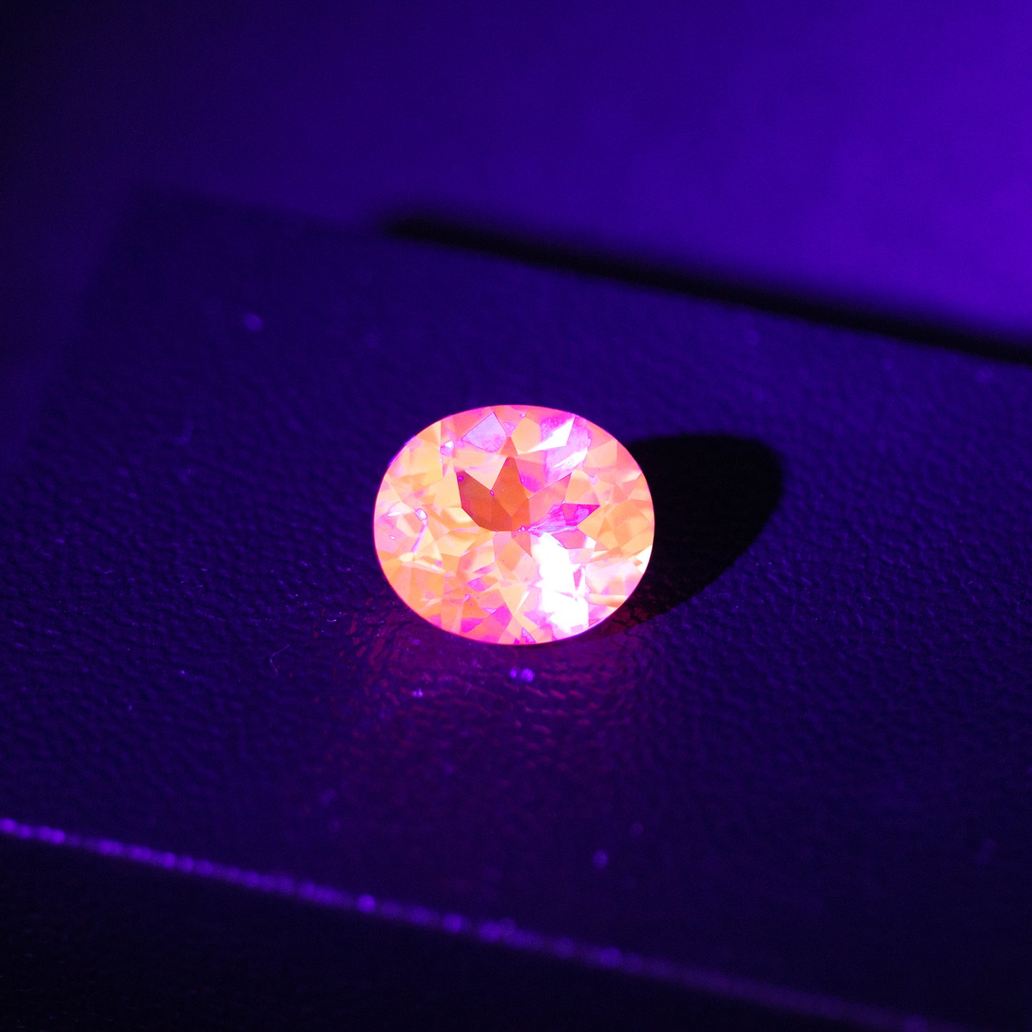 Nanosital #E-377 UV Very Light Yellow Oval 10*8 mm