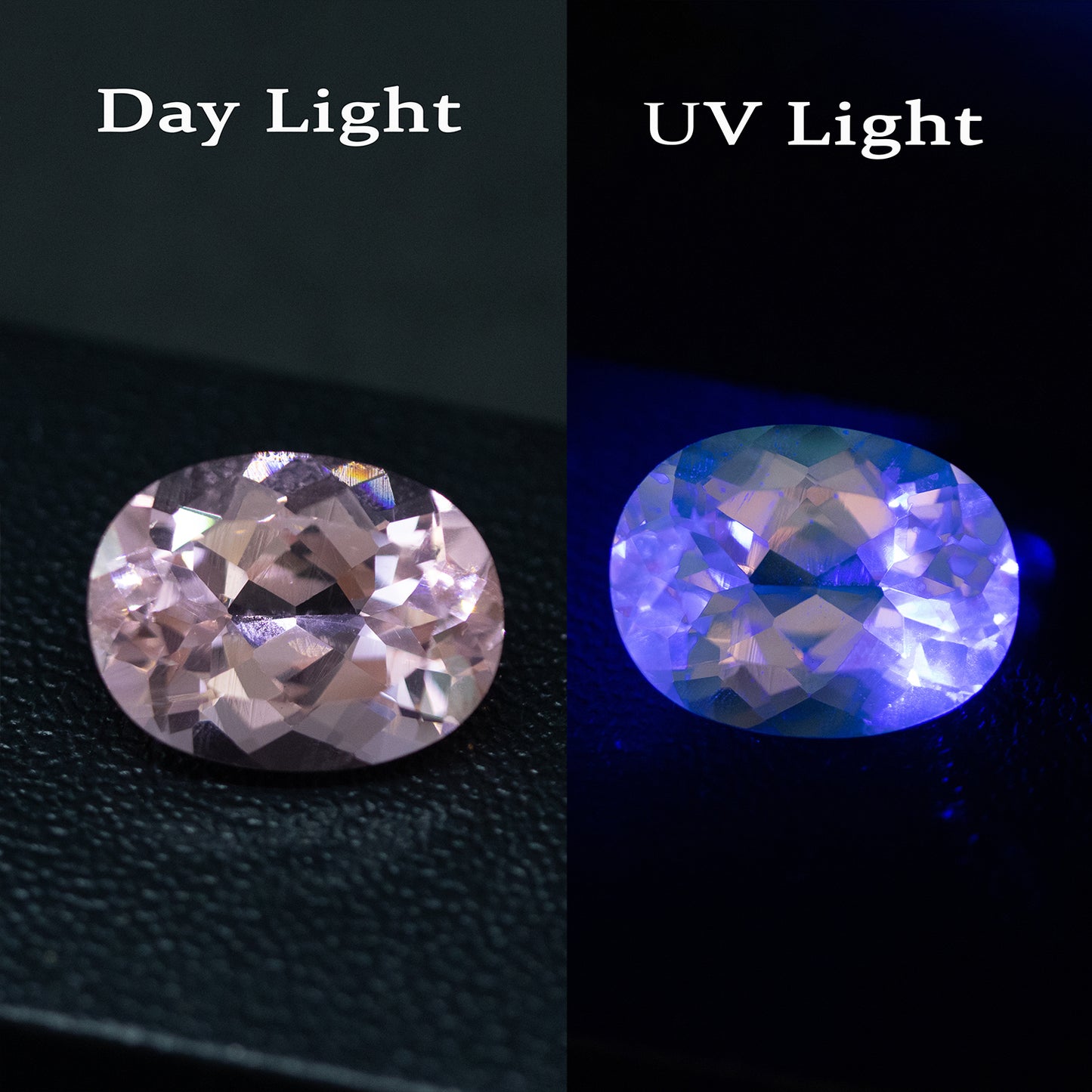 Nanosital #E-271 UV Pink Oval 10*8 mm