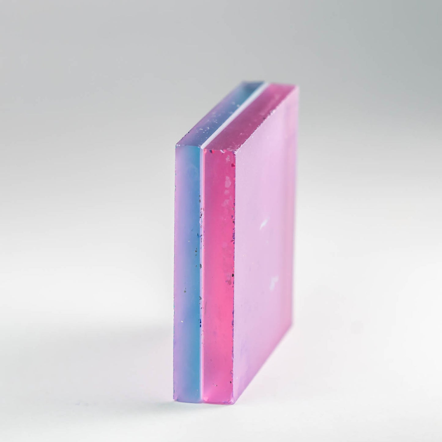 Nanosital Bi-color #A-3674 + #A-108/B Pink-Blue rough 0.115 kg