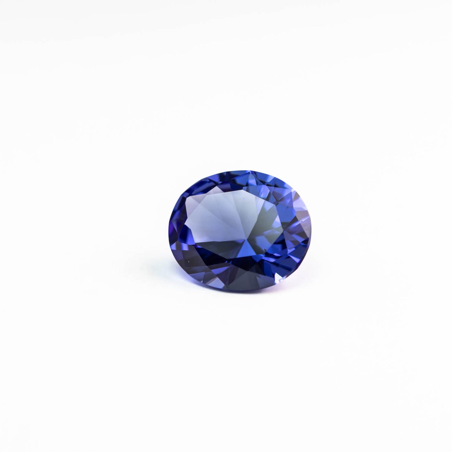 Nanosital #A-597 Sapphire Blue Medium Oval 14*12 mm, 12*10 mm