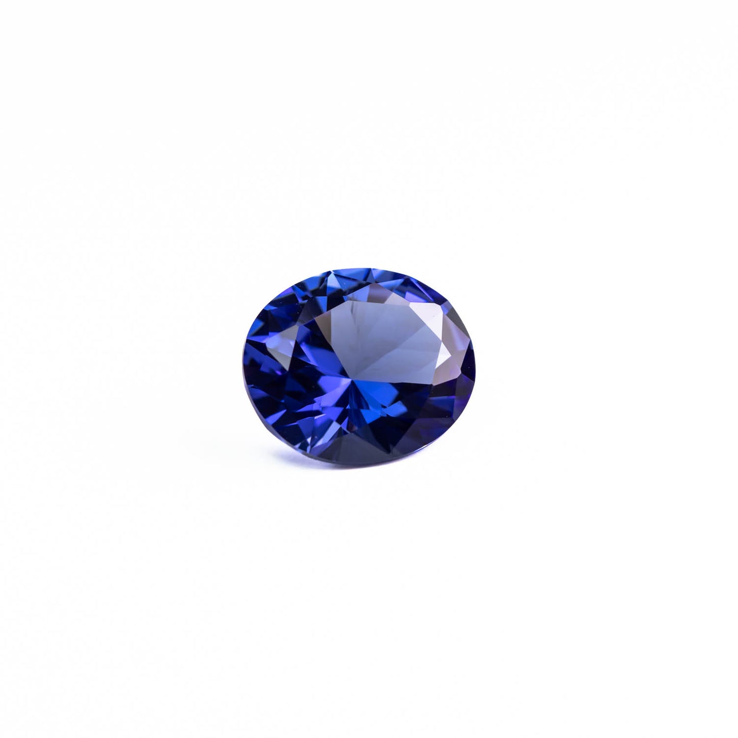 Nanosital #A-597 Sapphire Blue Medium Oval 14*12 mm, 12*10 mm