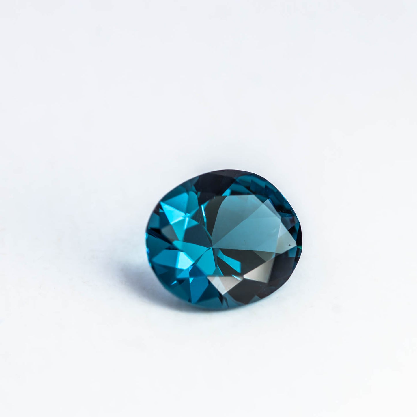 Nanosital #46 Topaz London Blue Medium Oval 14*12 mm, 12*10 mm
