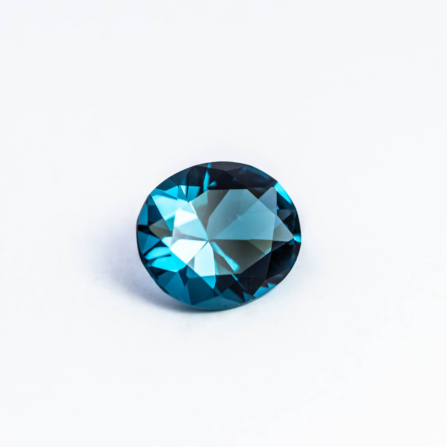 Nanosital #46 Topaz London Blue Medium Oval 14*12 mm, 12*10 mm