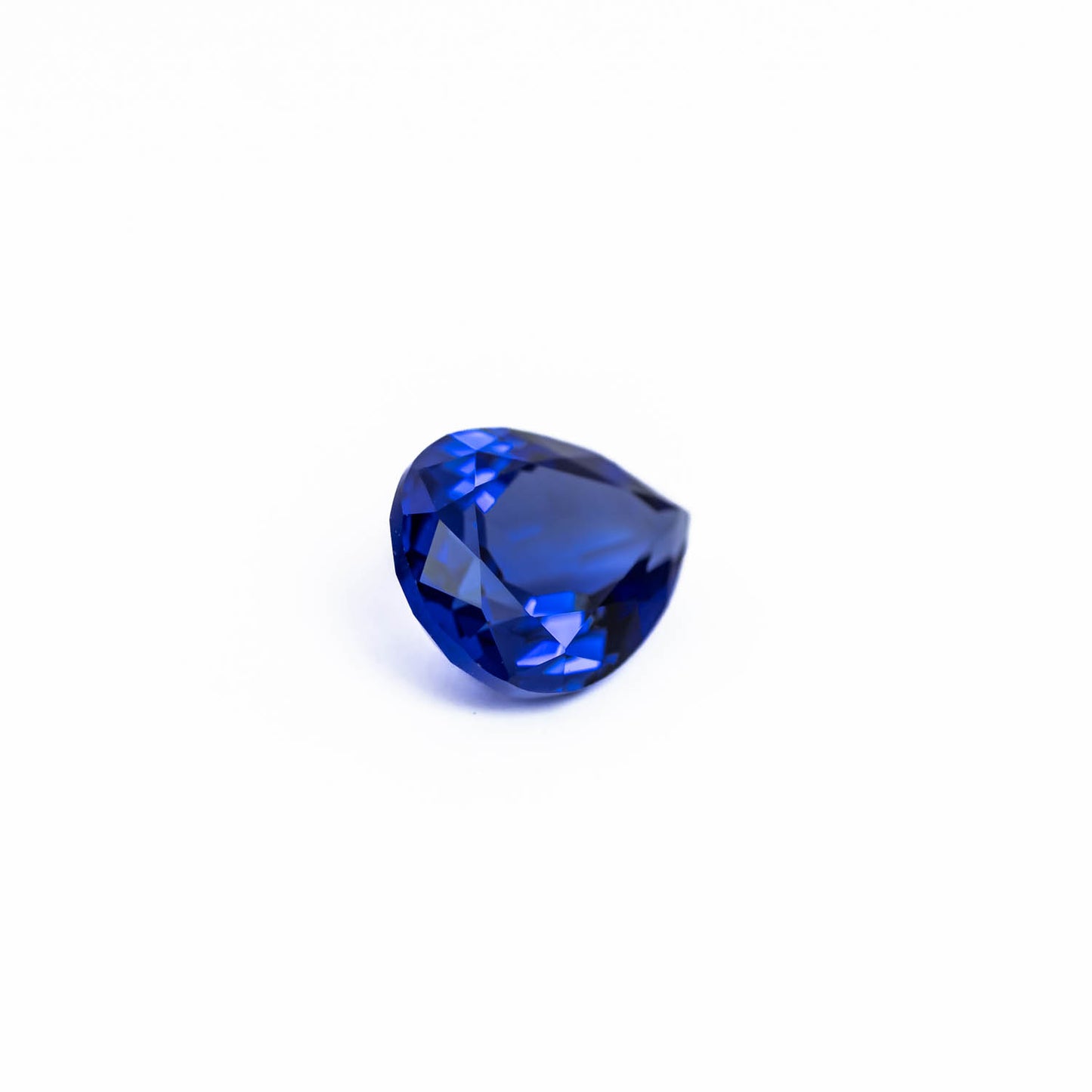 Nanosital #A-597 Sapphire Blue Medium Pear 10*8 mm