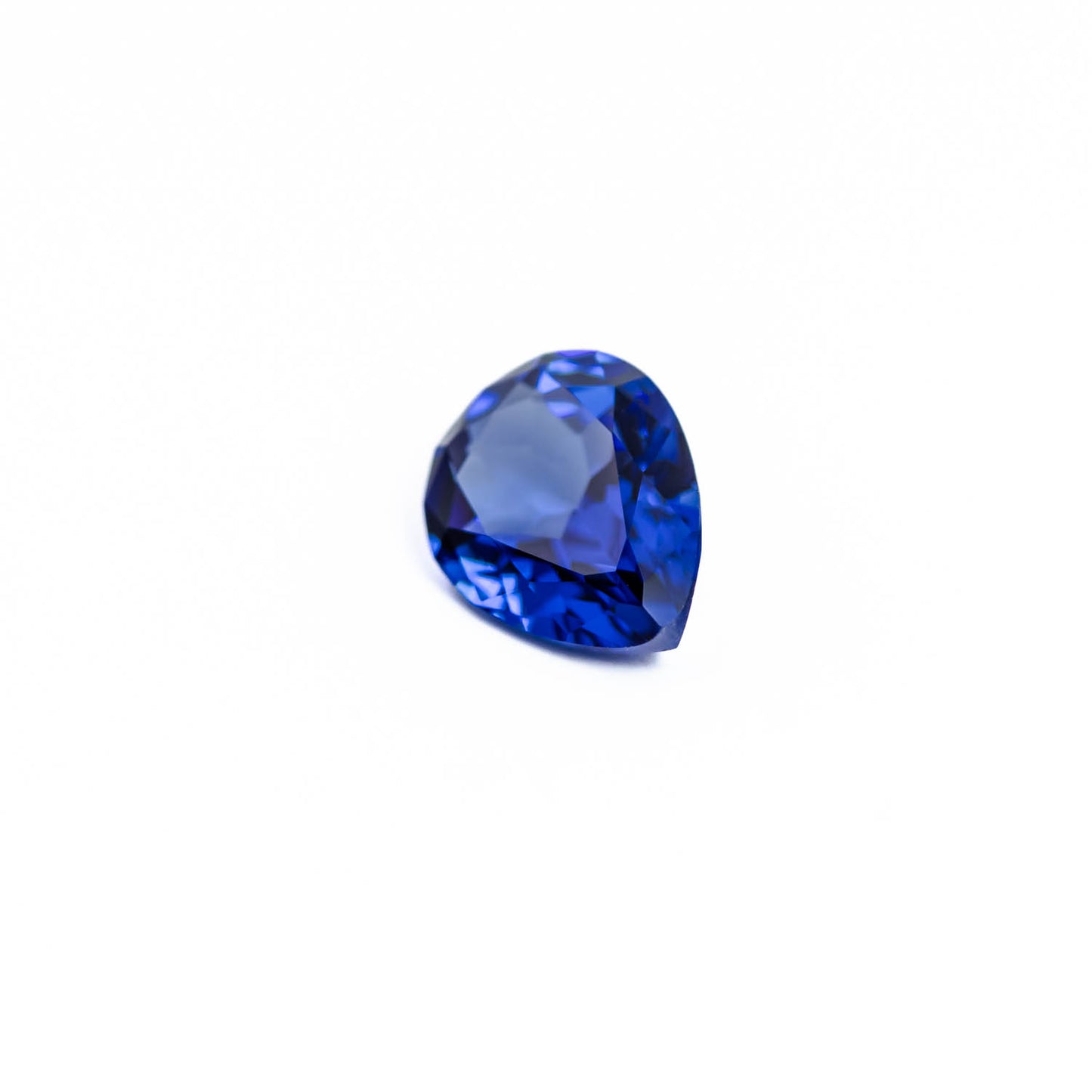 Nanosital #A-597 Sapphire Blue Medium Pear 10*8 mm