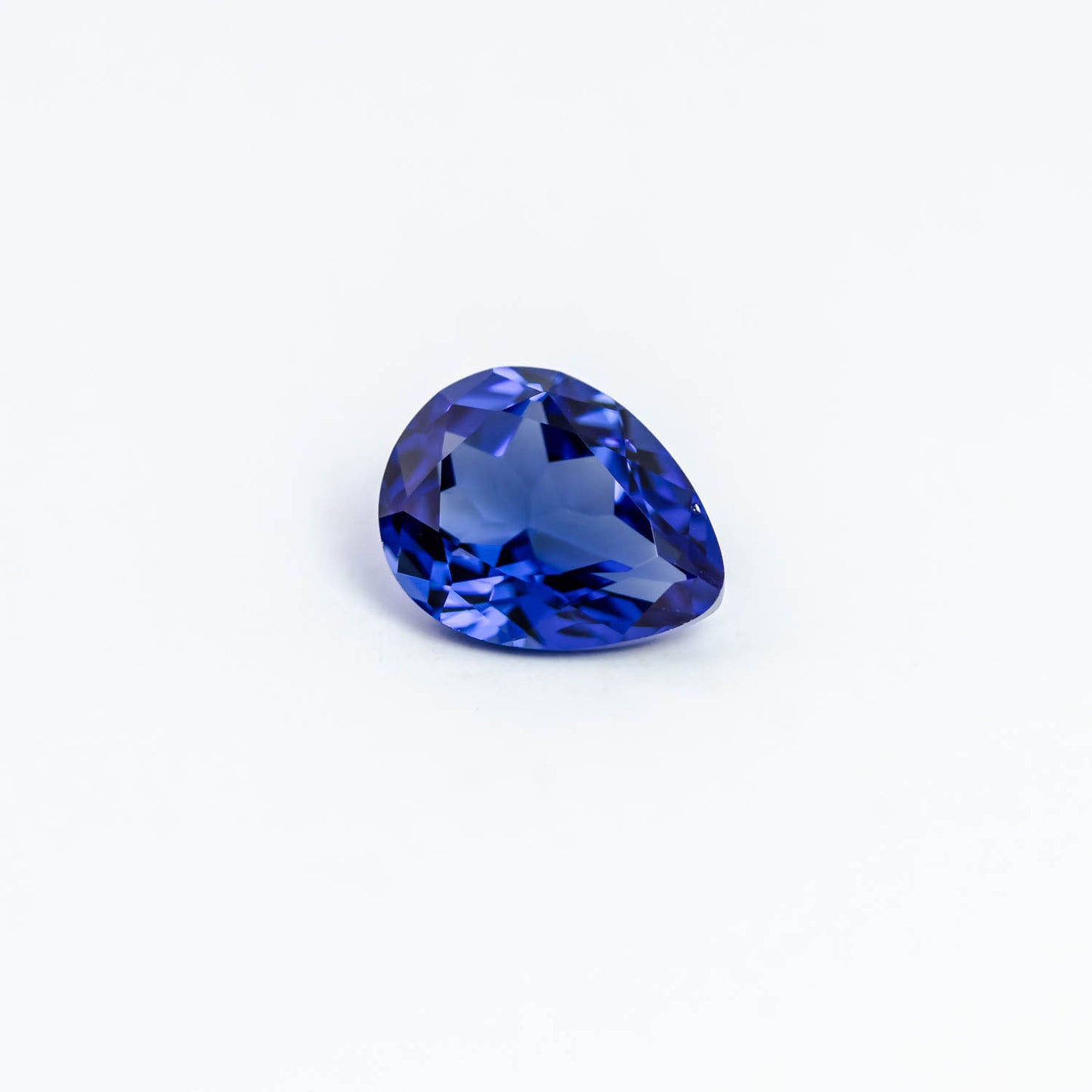 Nanosital #A-597 Sapphire Blue Medium Pear 10*8 mm