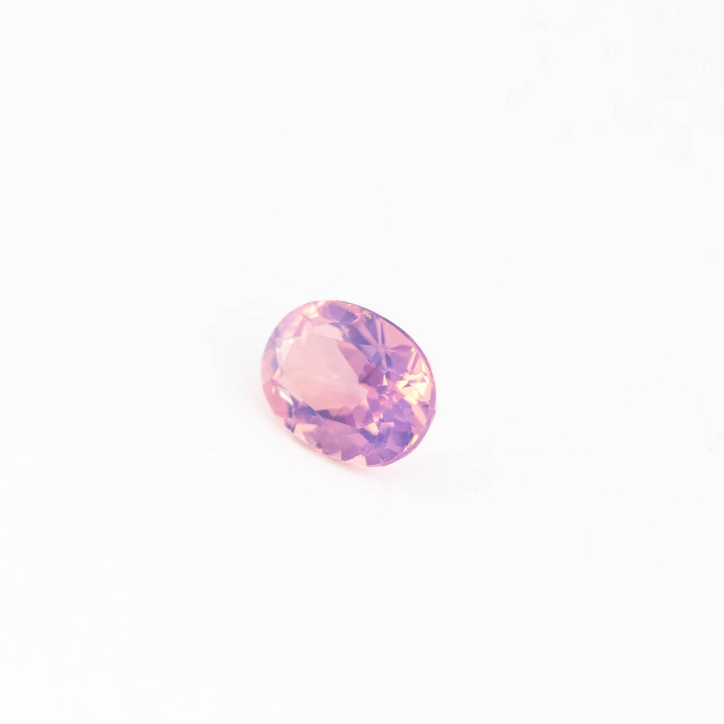 Nanosital #A-2604 Chalcedony Orchid Peach Oval 8*6 mm