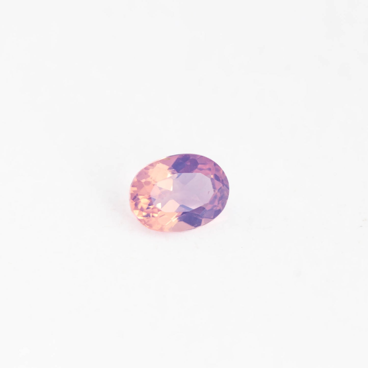 Nanosital #A-2604 Chalcedony Orchid Peach Oval 8*6 mm