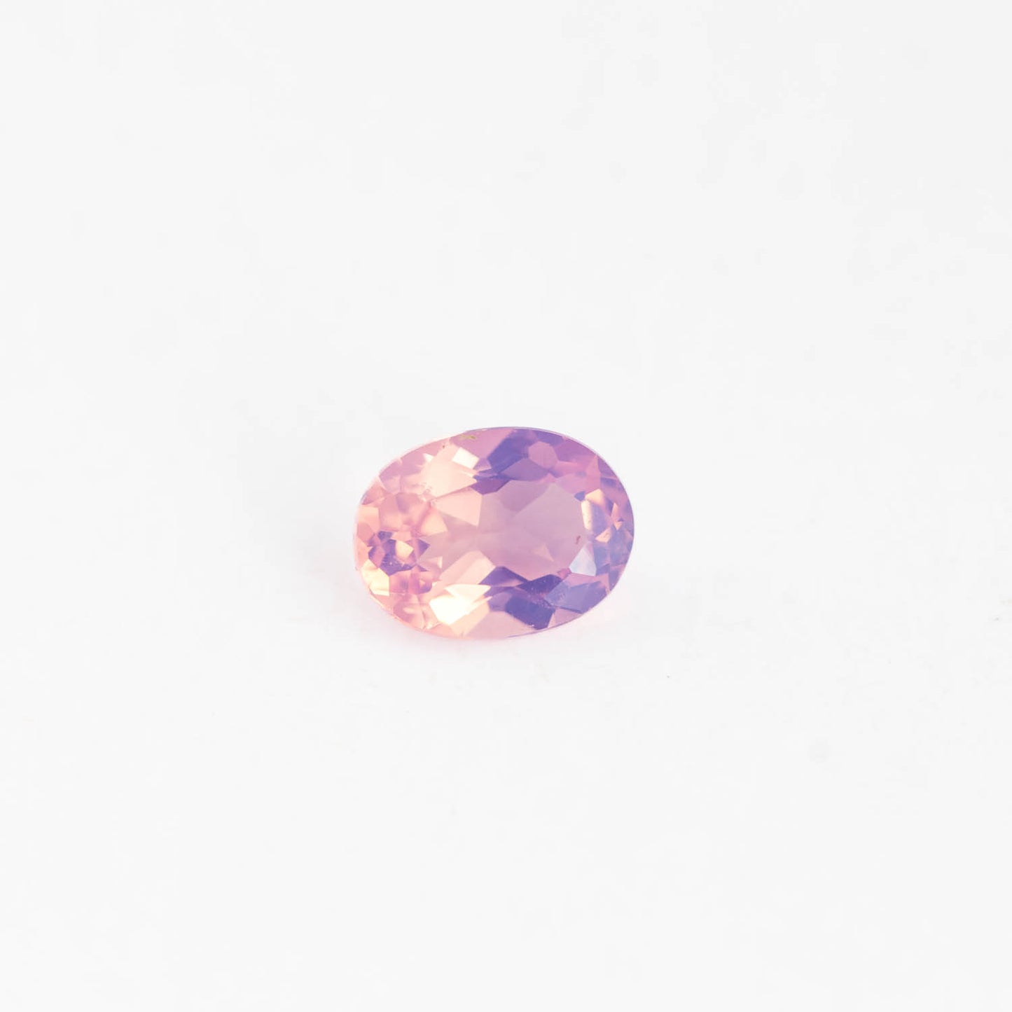 Nanosital #A-2604 Chalcedony Orchid Peach Oval 8*6 mm