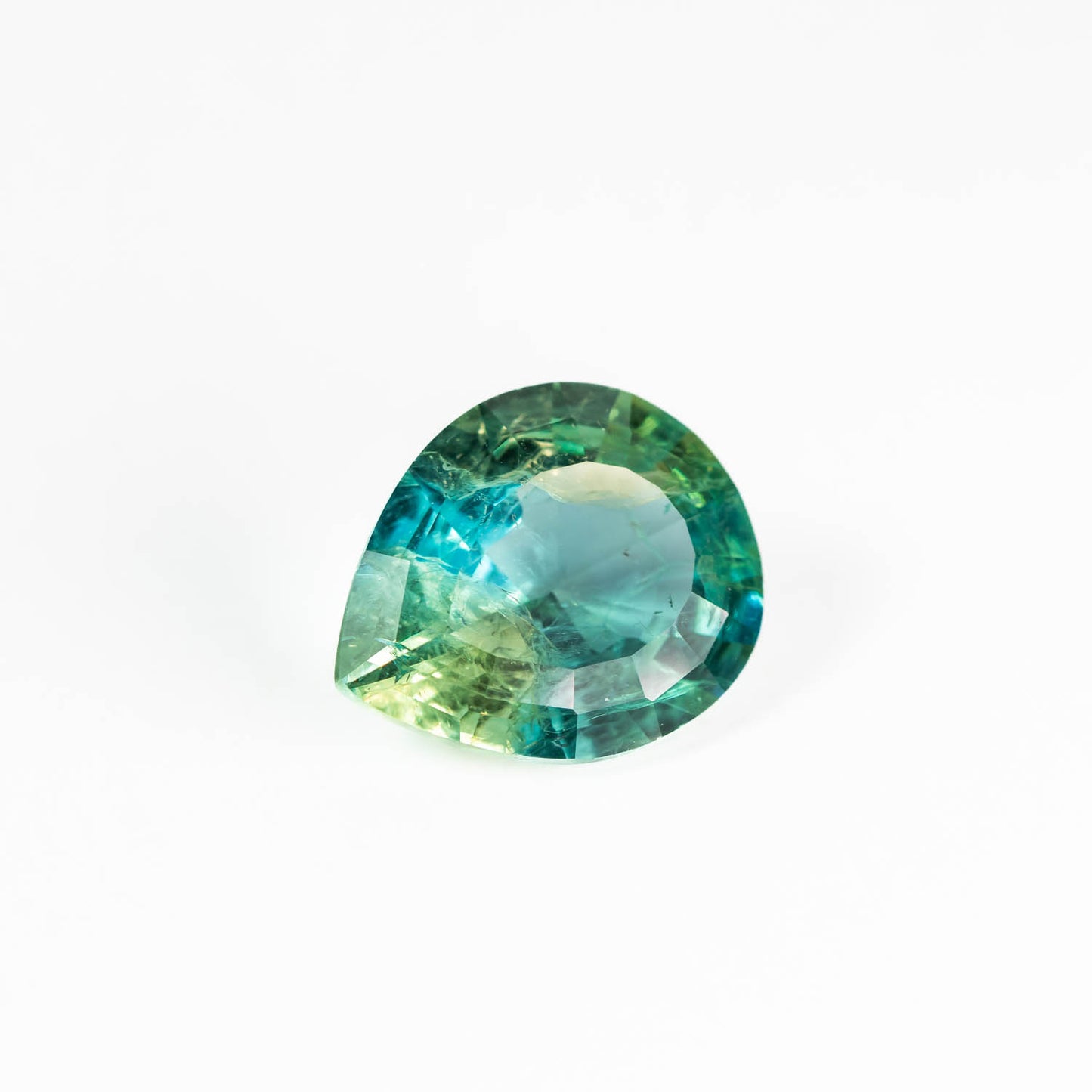 Nanosital #E-399 +A-108/B Yellow-Blue Mélange Pear 17*14 mm