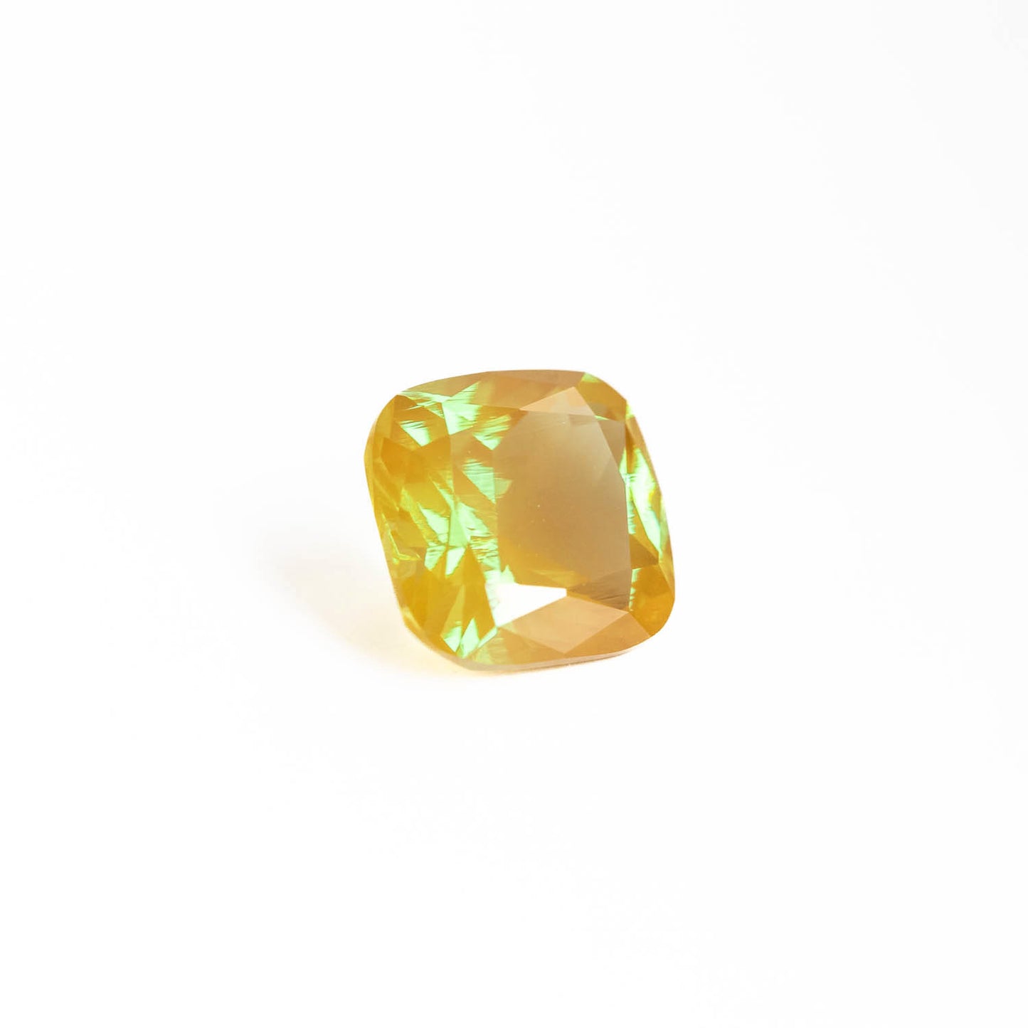 Nanosital #500 Sweet Dreams Honey Yellow Cushion 10*10 mm