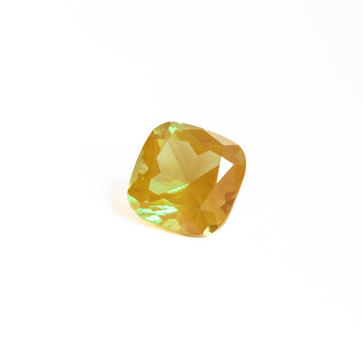 Nanosital #500 Sweet Dreams Honey Yellow Cushion 10*10 mm