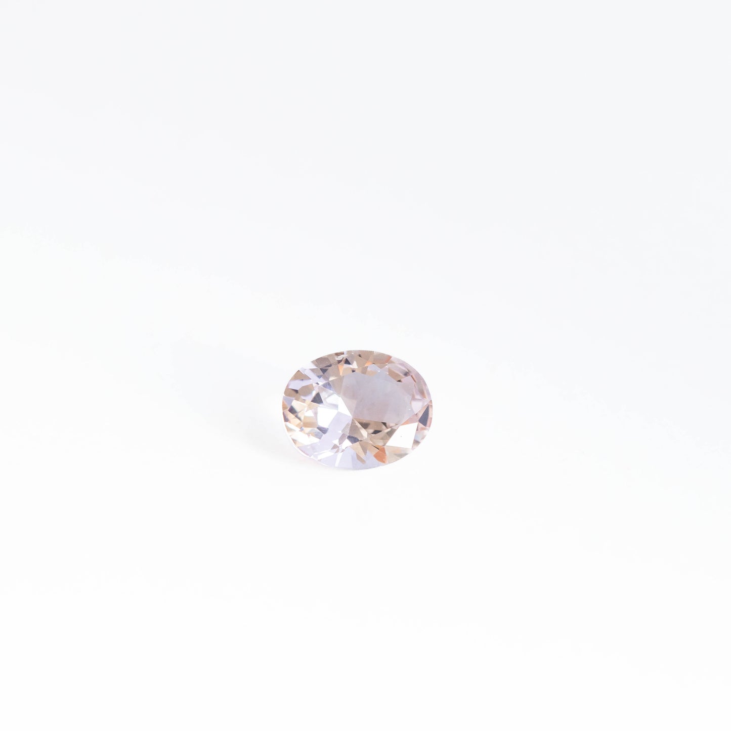 Nanosital #A-5637 Morganite Oval 14*12 mm, 12*10 mm, 10*8 mm