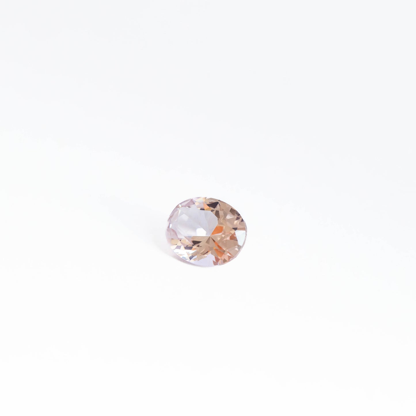 Nanosital #A-5637 Morganite Oval 14*12 mm, 12*10 mm, 10*8 mm