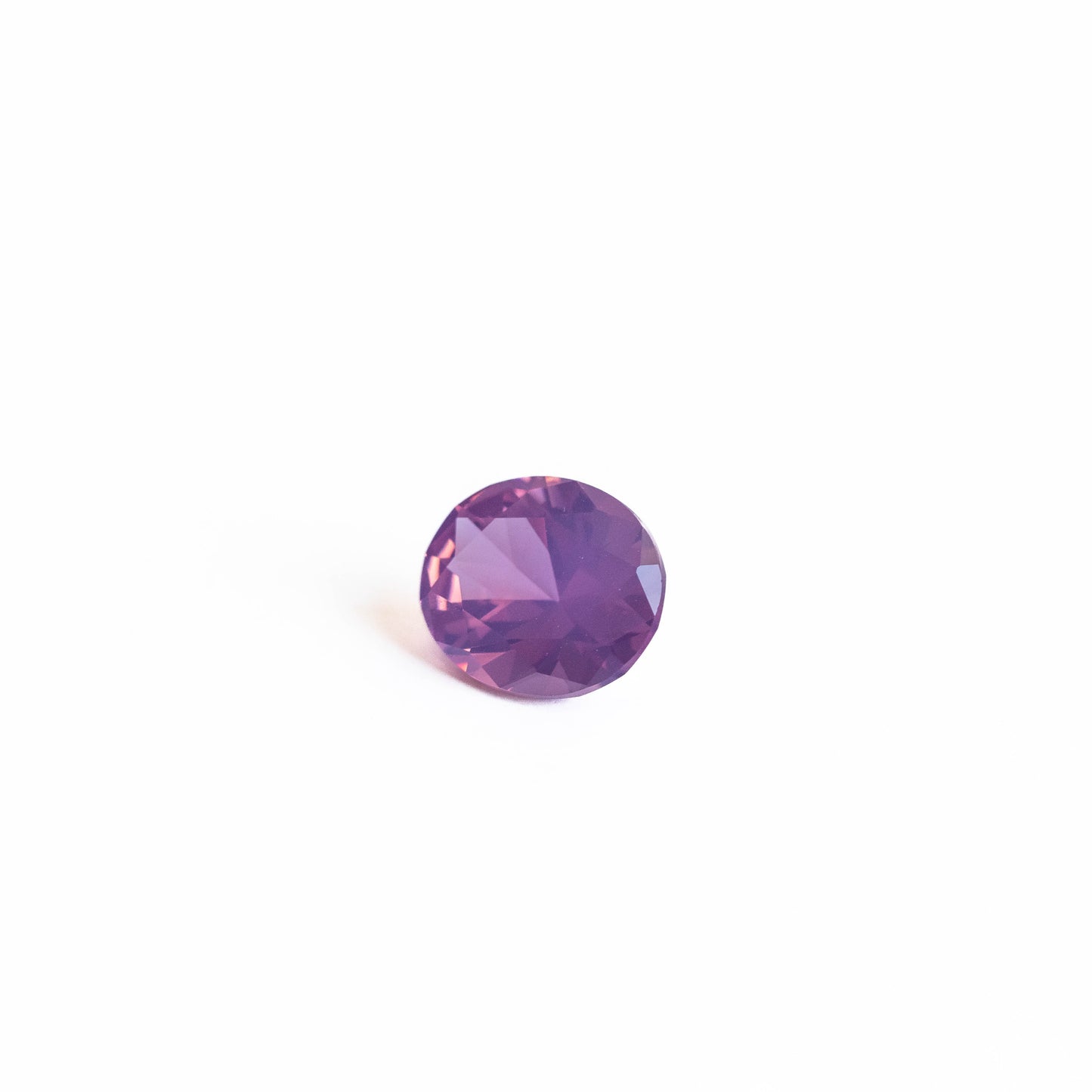 Nanosital #E-181/1 Chalcedony Orchid Cherry Oval 12*10 mm