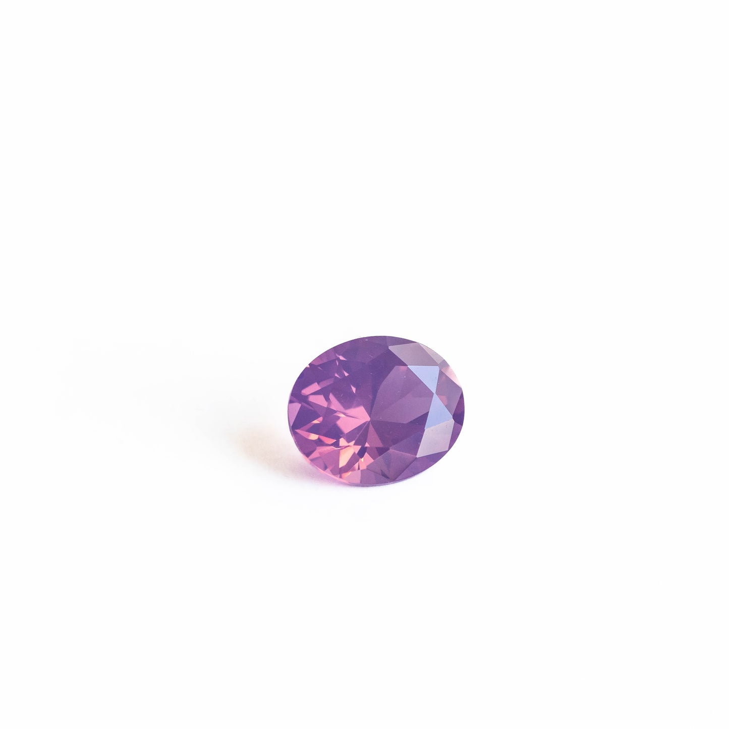 Nanosital #E-181/1 Chalcedony Orchid Cherry Oval 12*10 mm