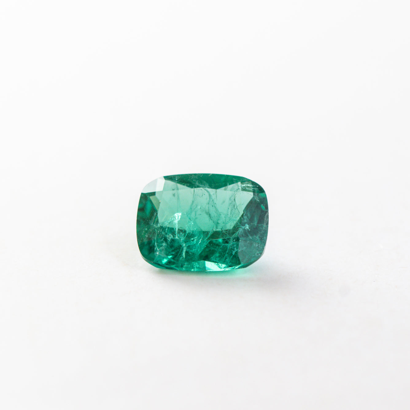 Nanosital #Z-22 Emerald with inclusions