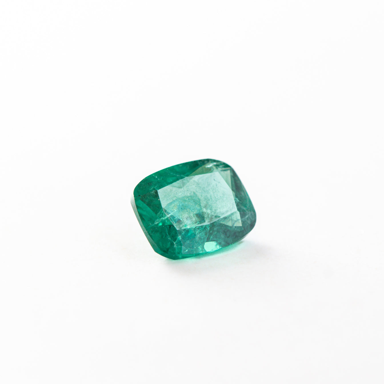 Nanosital #Z-22 Emerald with inclusions