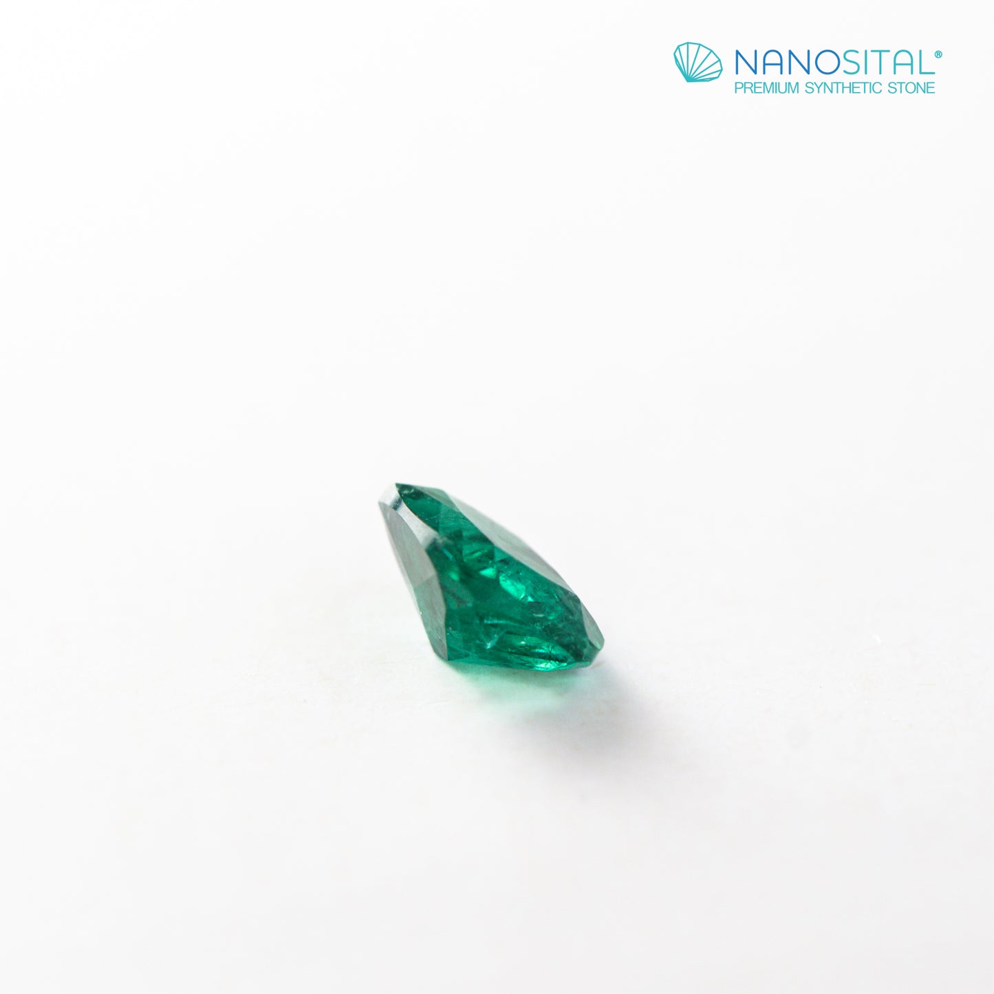 Nanosital #Z-22 Emerald with inclusions