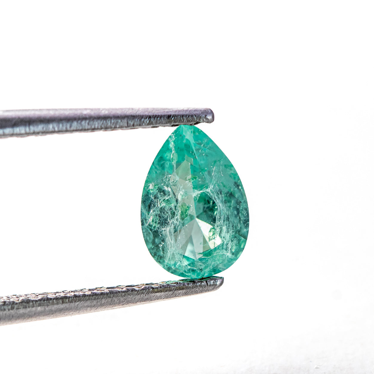Nanosital Z colors with inclusions Pear 10*7 mm