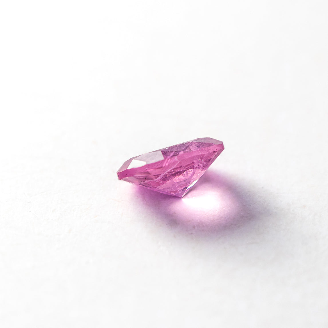 Nanosital #Z-8483 Kunzite with inclusions Oval 8*6 mm
