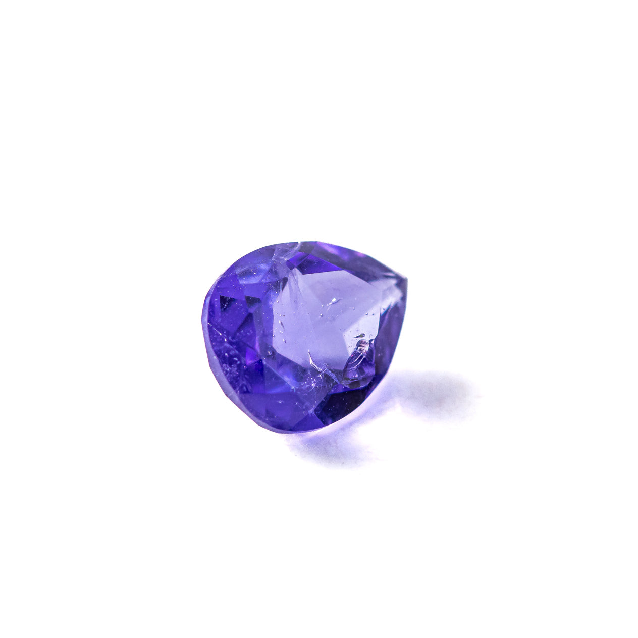 Nanosital #Z-124 Tanzanite with inclusions Pear 10*7.5