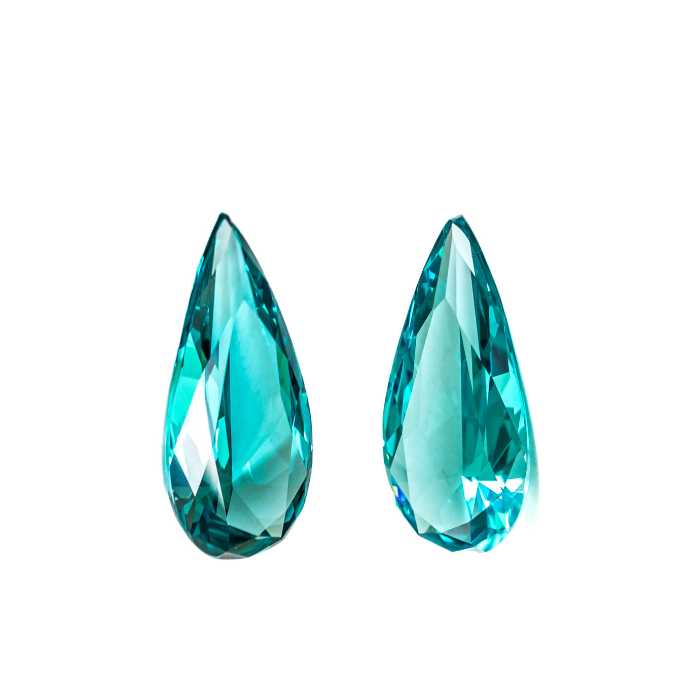 Nanosital #A-108/B Paraiba Pear 35*15 mm