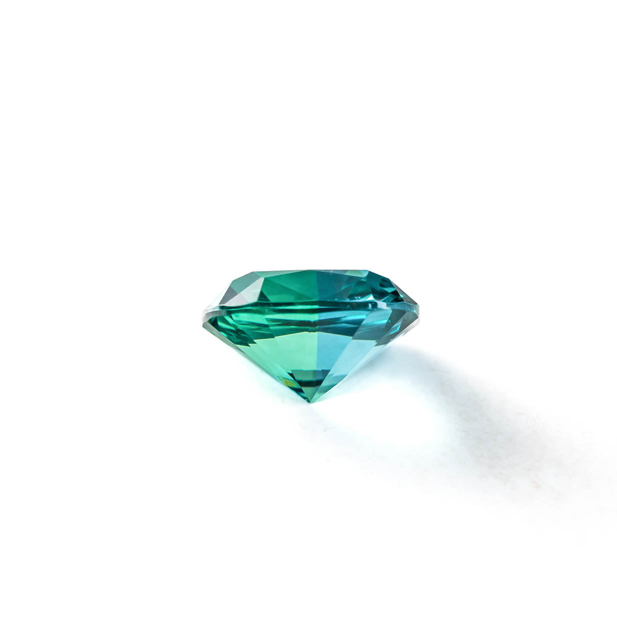 Nanosital Bi-color Blue-Green #A-111+A-5913 Cushion 13*12 mm, 16*10 mm