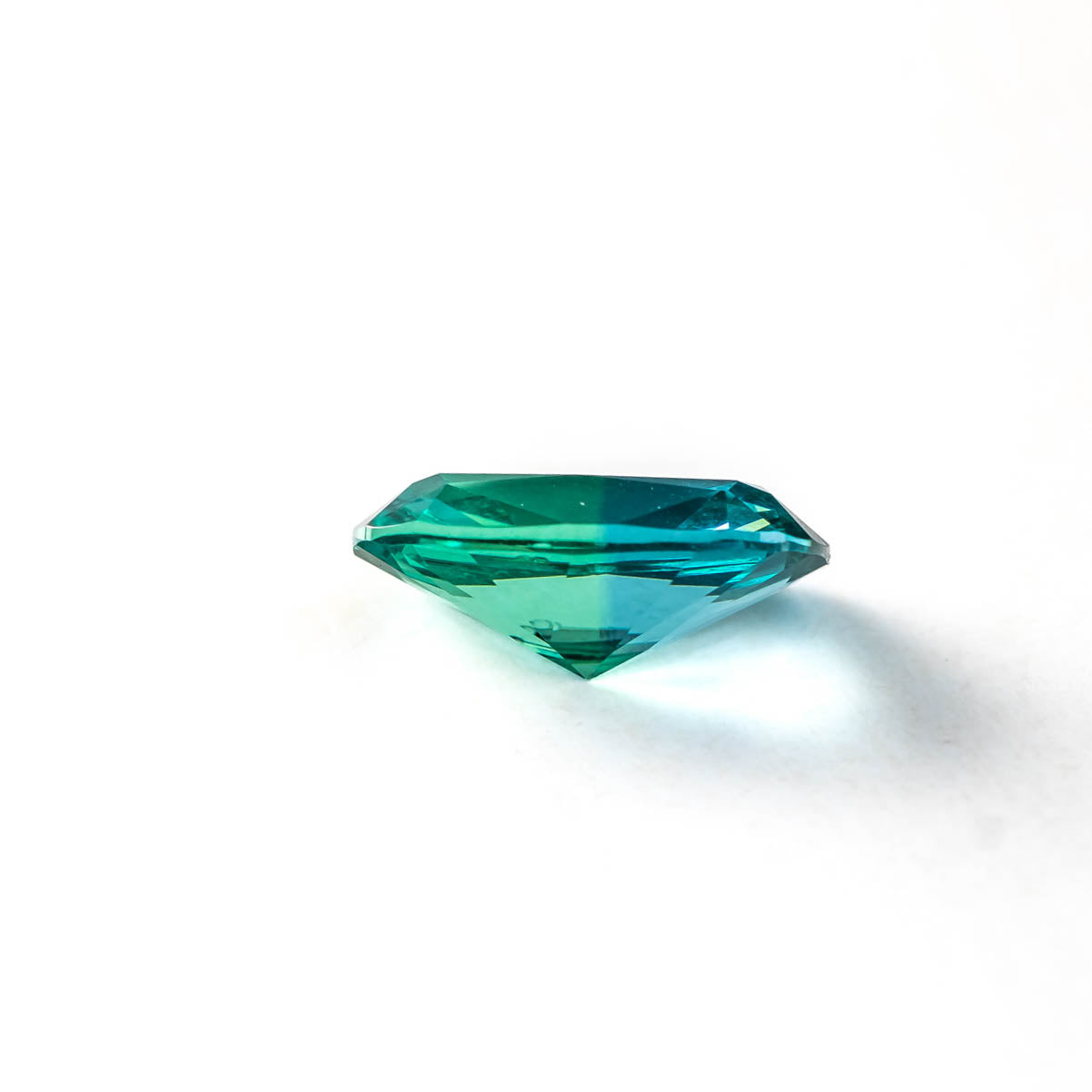 Nanosital Bi-color Blue-Green #A-111+A-5913 Cushion 13*12 mm, 16*10 mm