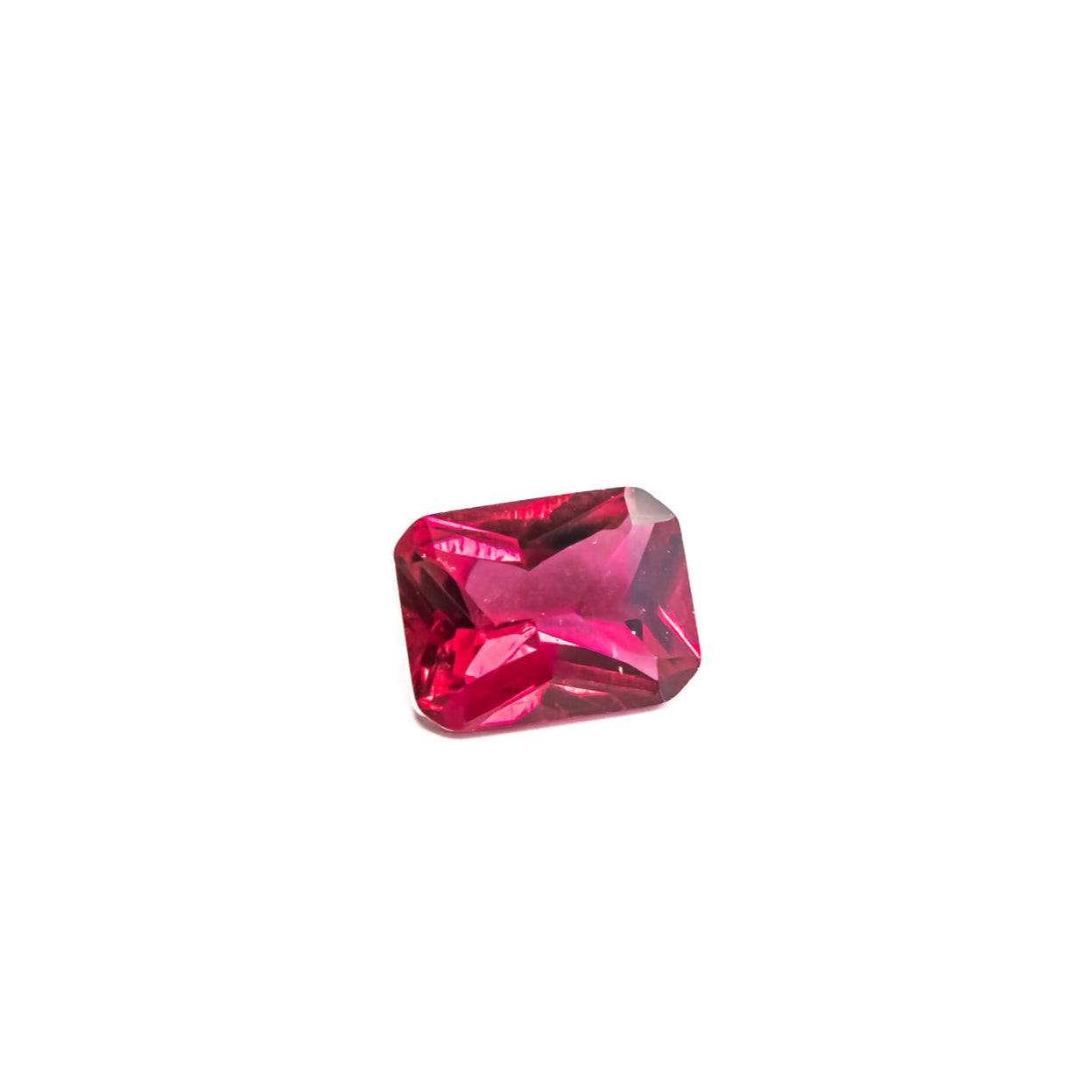 Nanosital #R-4 Ruby Octagon 8*6 mm