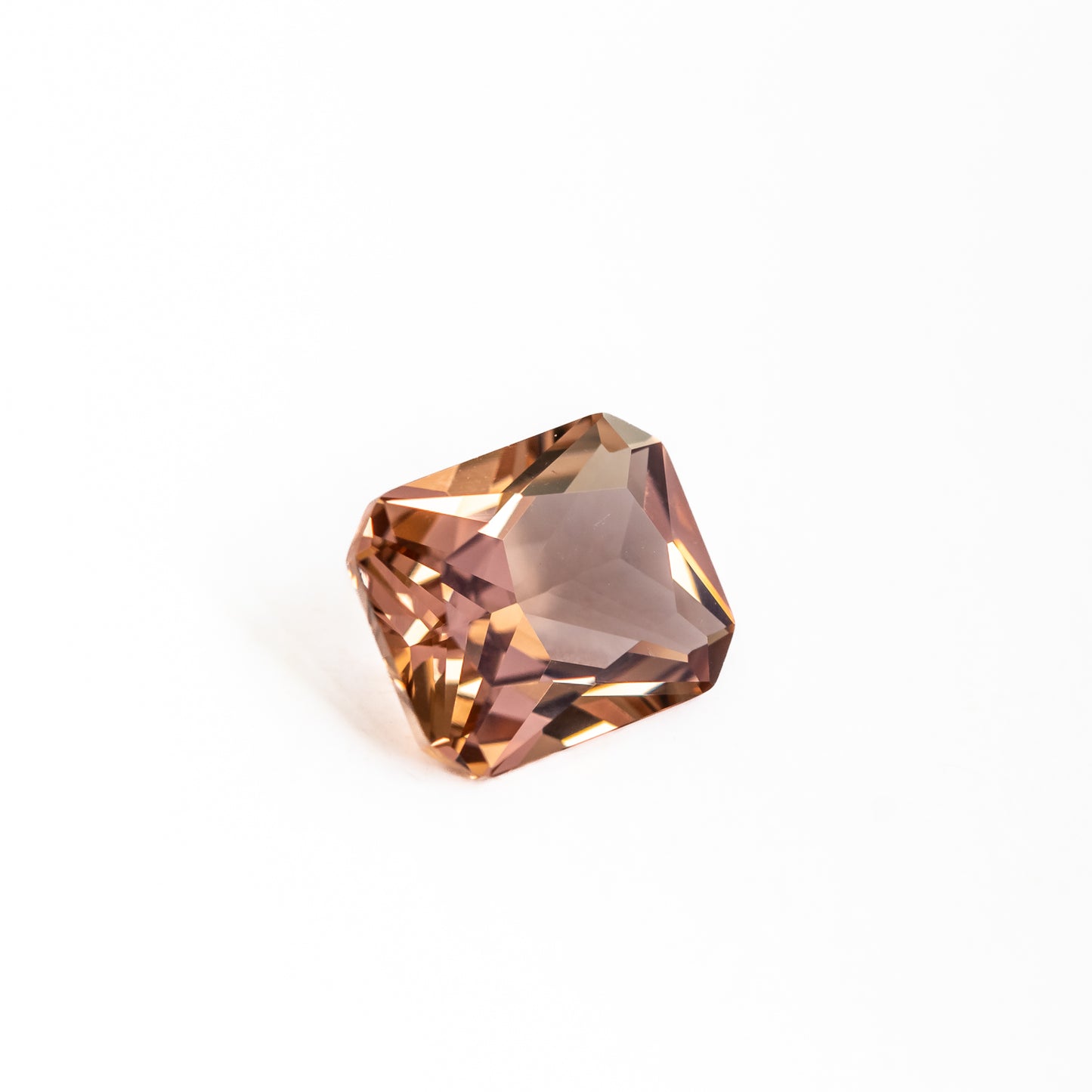 Nanosital #A-2296 Topaz Tea Dark Octagon 12*10 mm, 8*6 mm