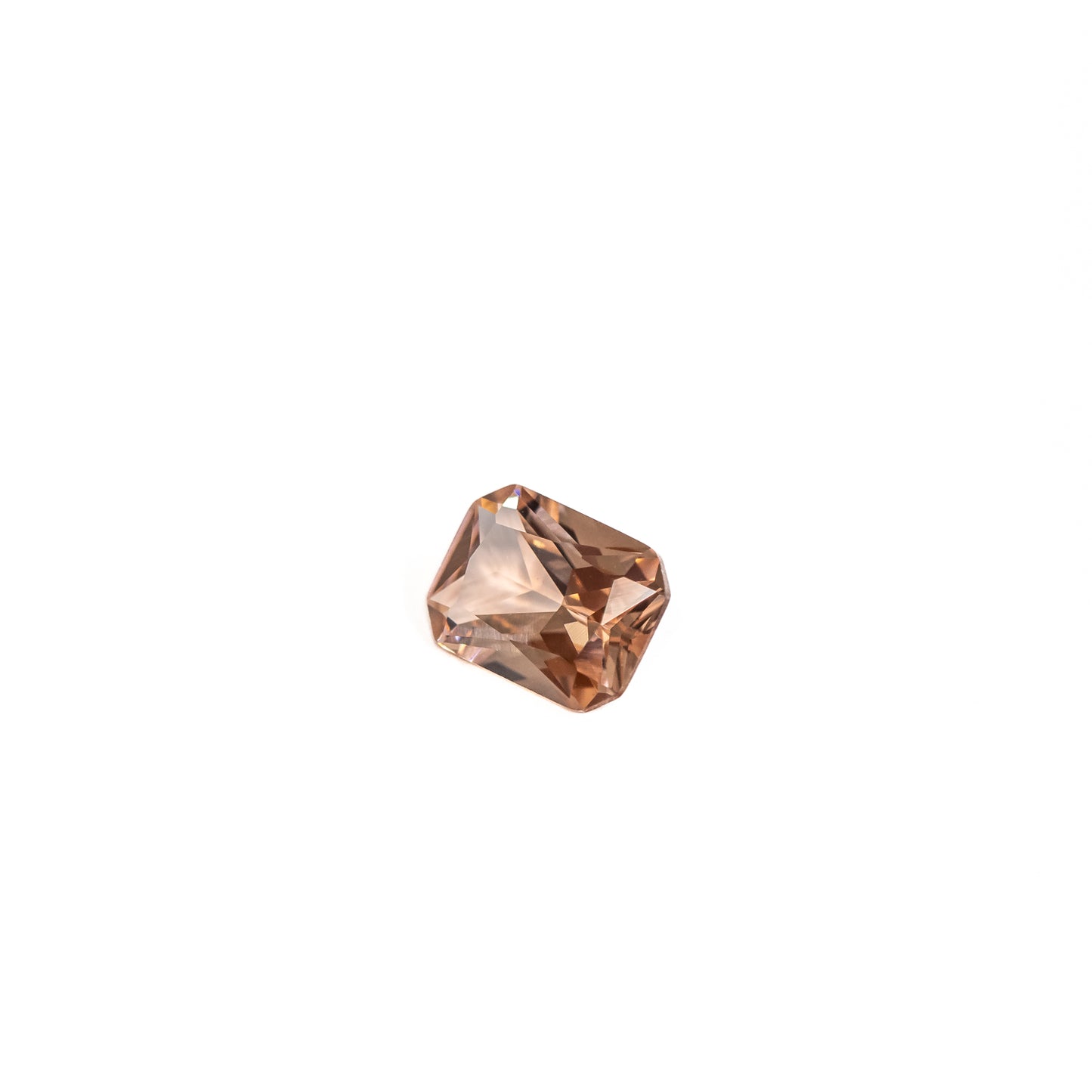 Nanosital #A-2296 Topaz Tea Dark Octagon 12*10 mm, 8*6 mm