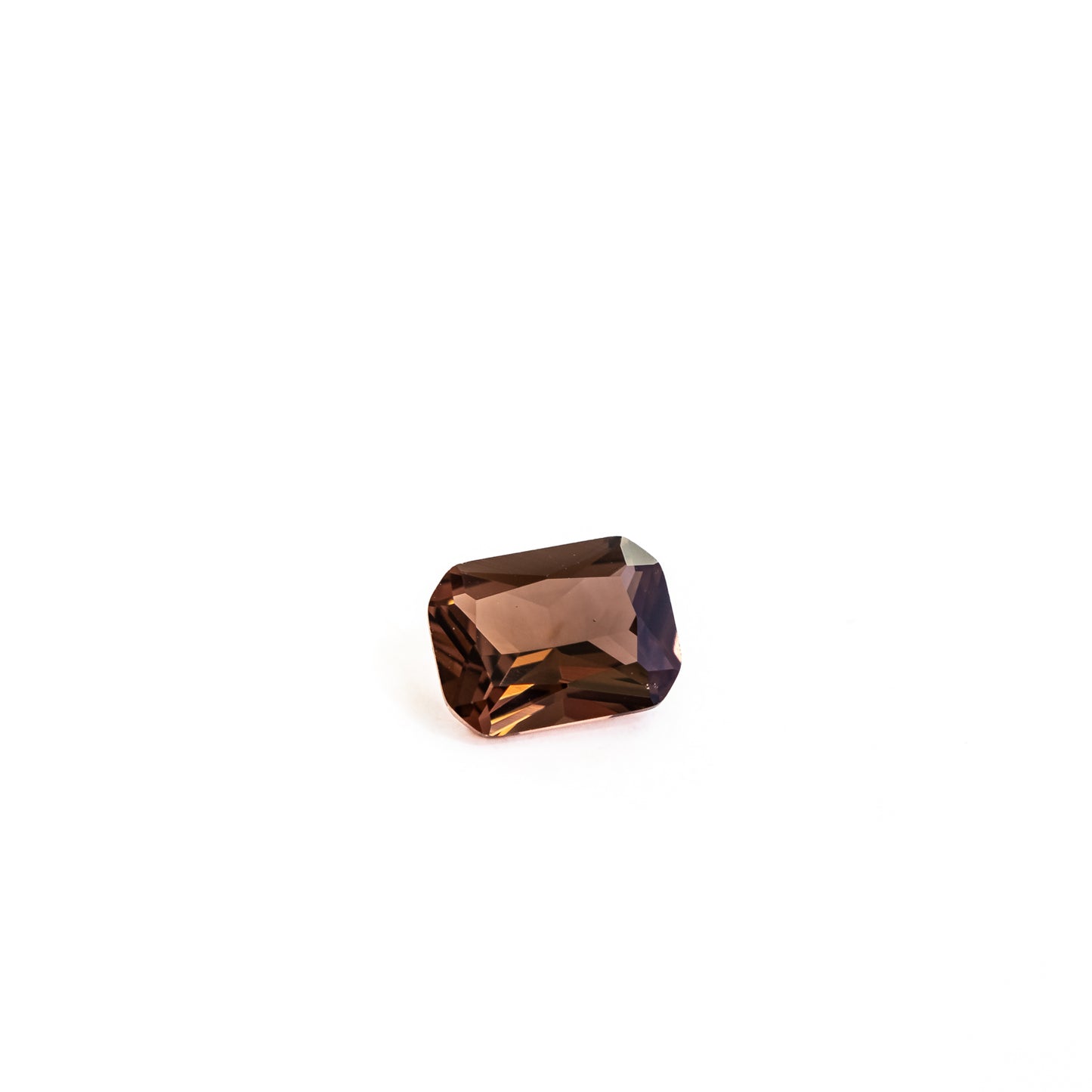 Nanosital #E-98 Brown Garnet Octagon 12*10 mm, 8*6 mm