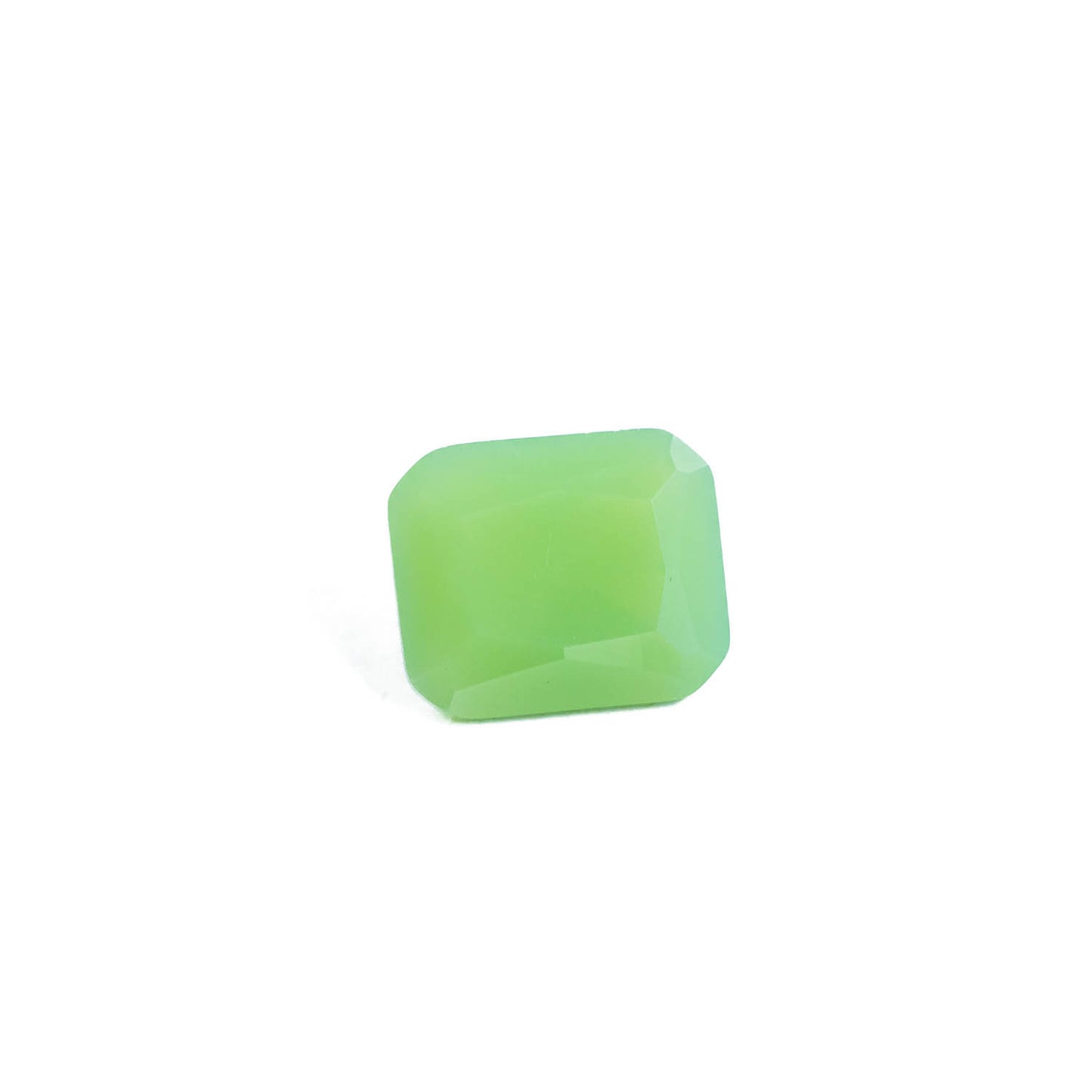 Nanosital #0012/2 Chrysoprase Medium Octagon 12*10 mm, 8*6 mm