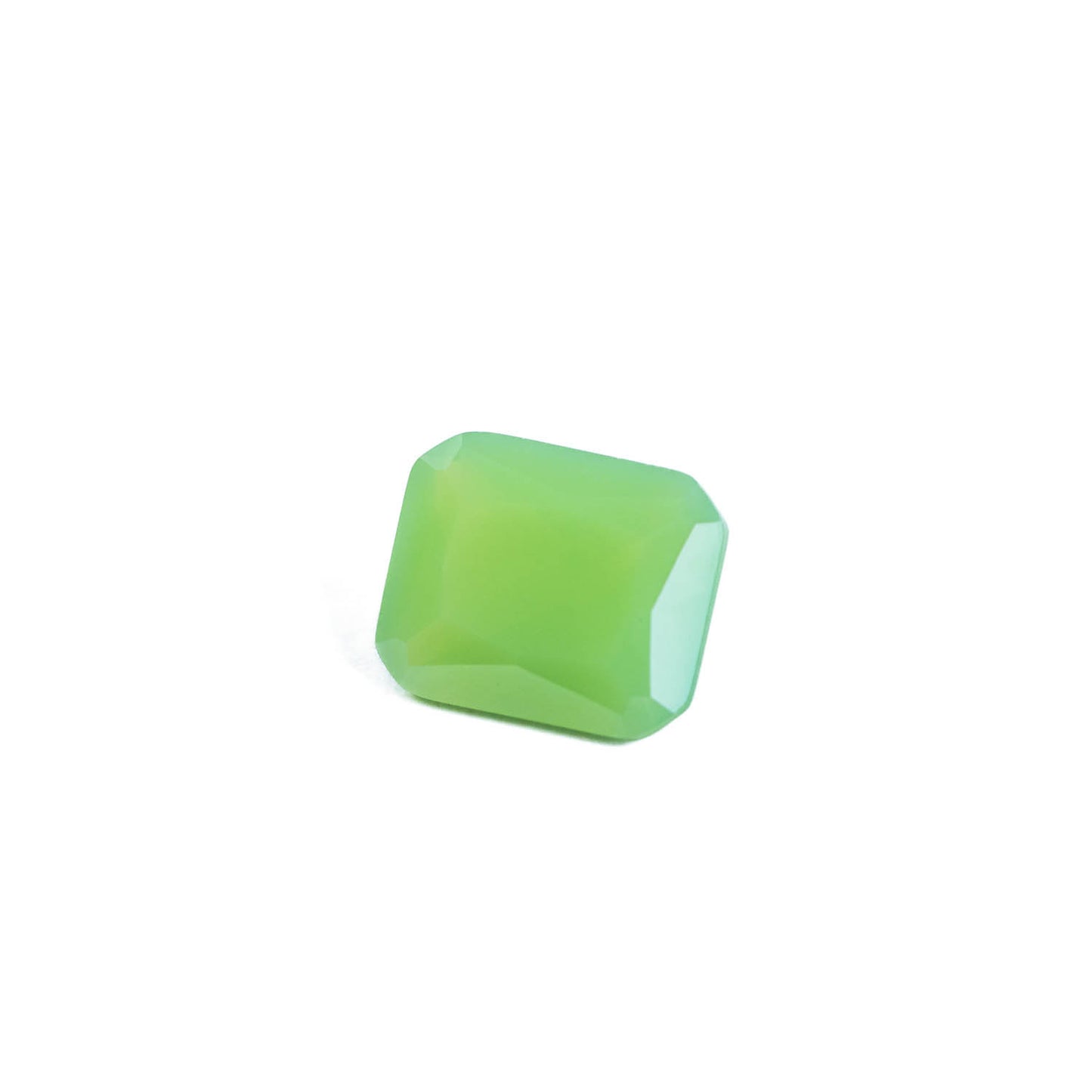 Nanosital #0012/2 Chrysoprase Medium Octagon 12*10 mm, 8*6 mm