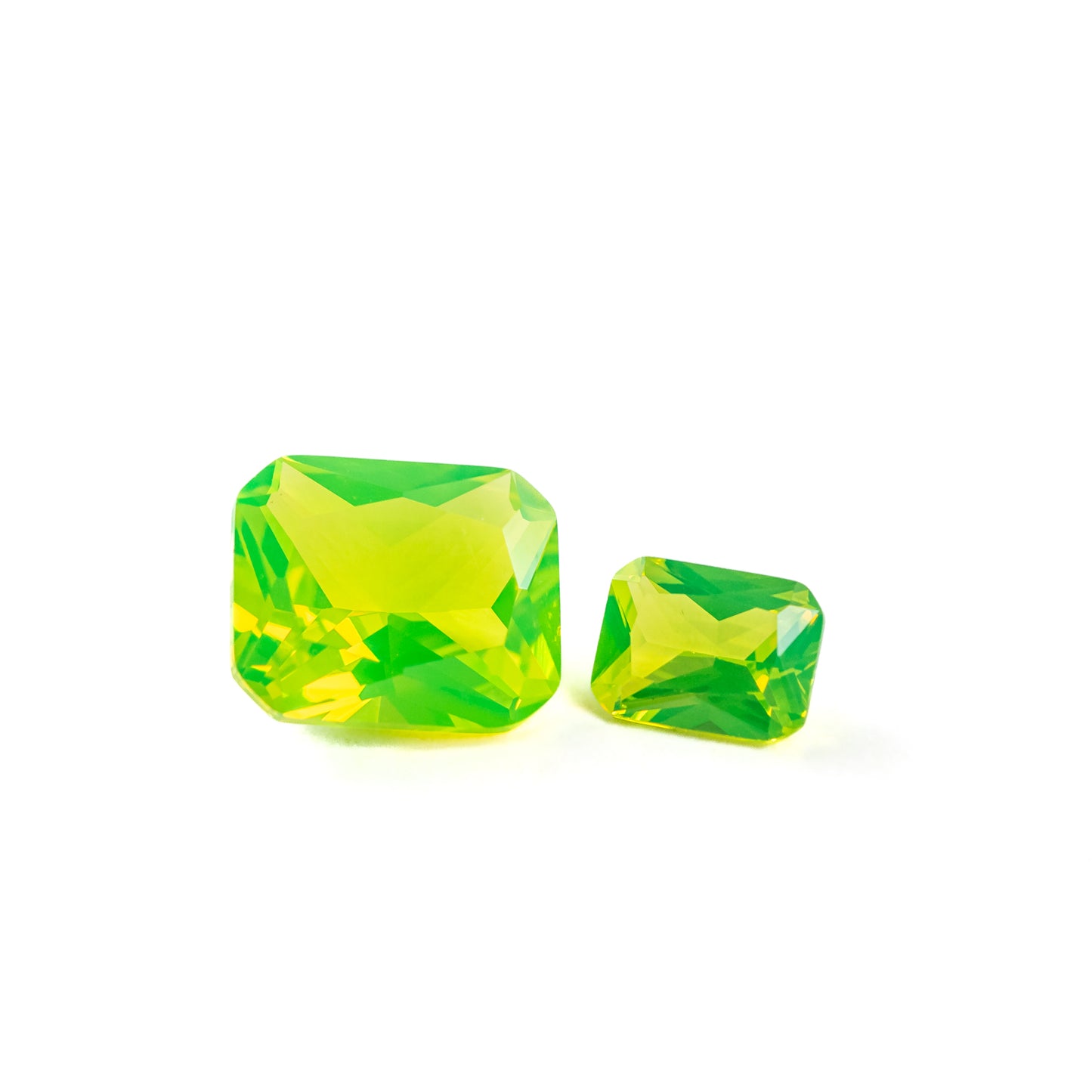 Nanosital #0012/1 Opal Kryptonite Medium Octagon 12*10 mm, 8*6 mm
