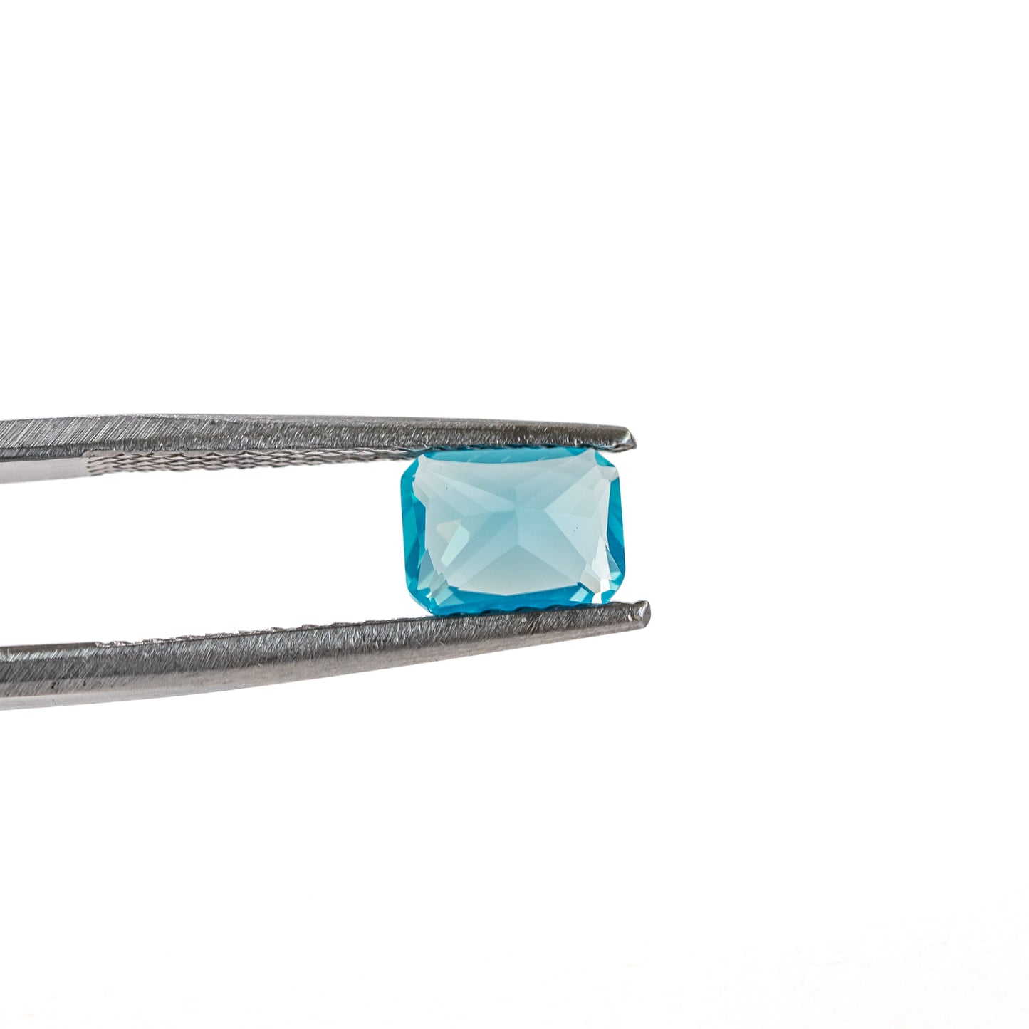 Nanosital #E-224/2 Chalcedony Neon Octagon 12*10 mm, 8*6 mm
