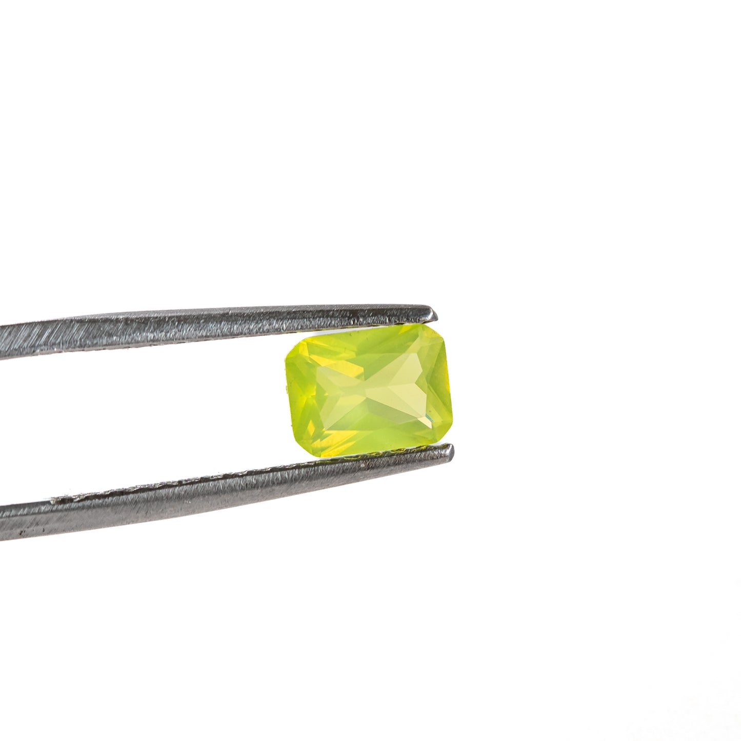 Nanosital #B-2986 Prehnite Yellow Octagon 12*10 mm, 8*6 mm