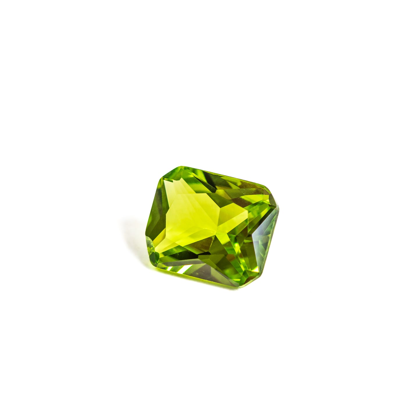 Nanosital #172 Peridot Octagon 12*10 mm, 8*6 mm