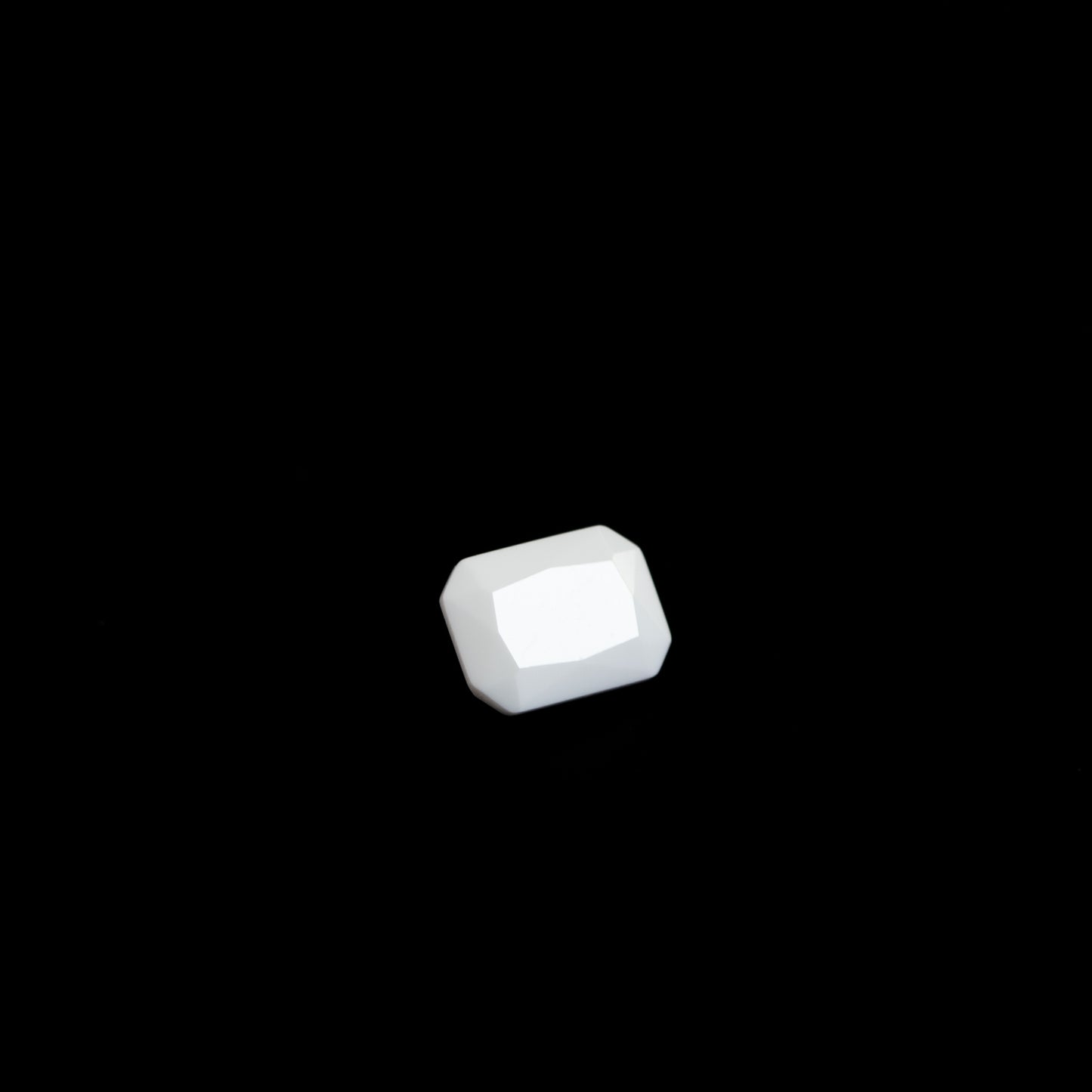 Nanosital #0001 Milky White Octagon 8*6 mm