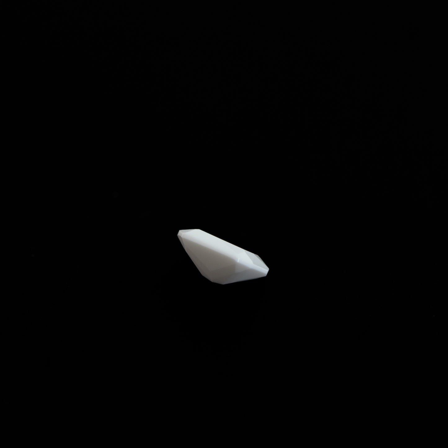Nanosital #0001 Milky White Octagon 8*6 mm