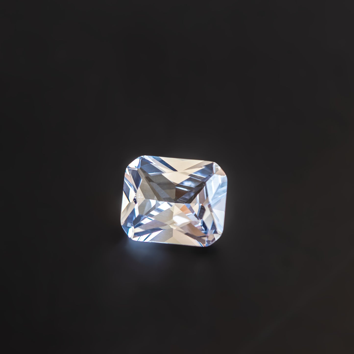Nanosital #A-144 Ice Blue Octagon 12*10 mm, 8*6 mm