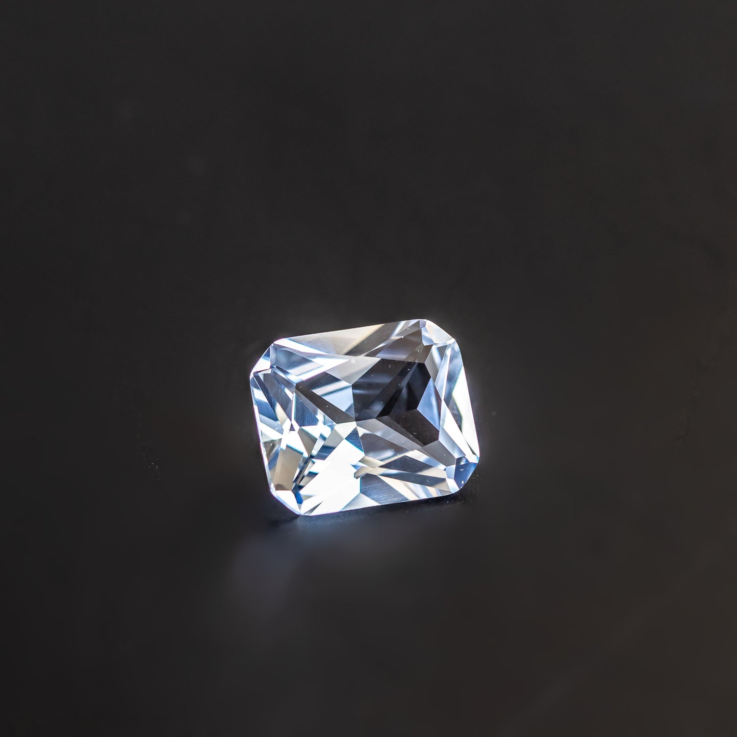 Nanosital #A-144 Ice Blue Octagon 12*10 mm, 8*6 mm