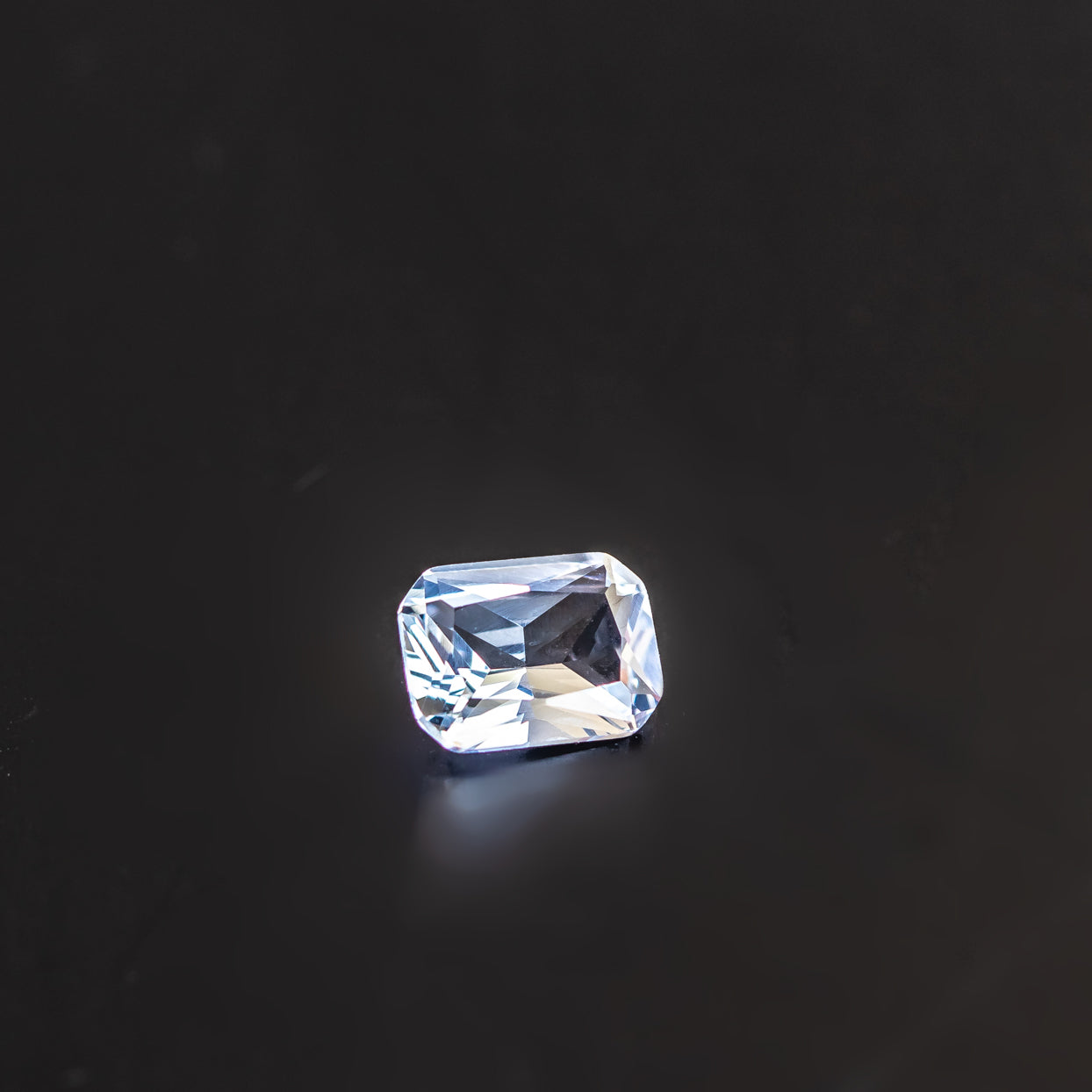 Nanosital #A-144 Ice Blue Octagon 12*10 mm, 8*6 mm
