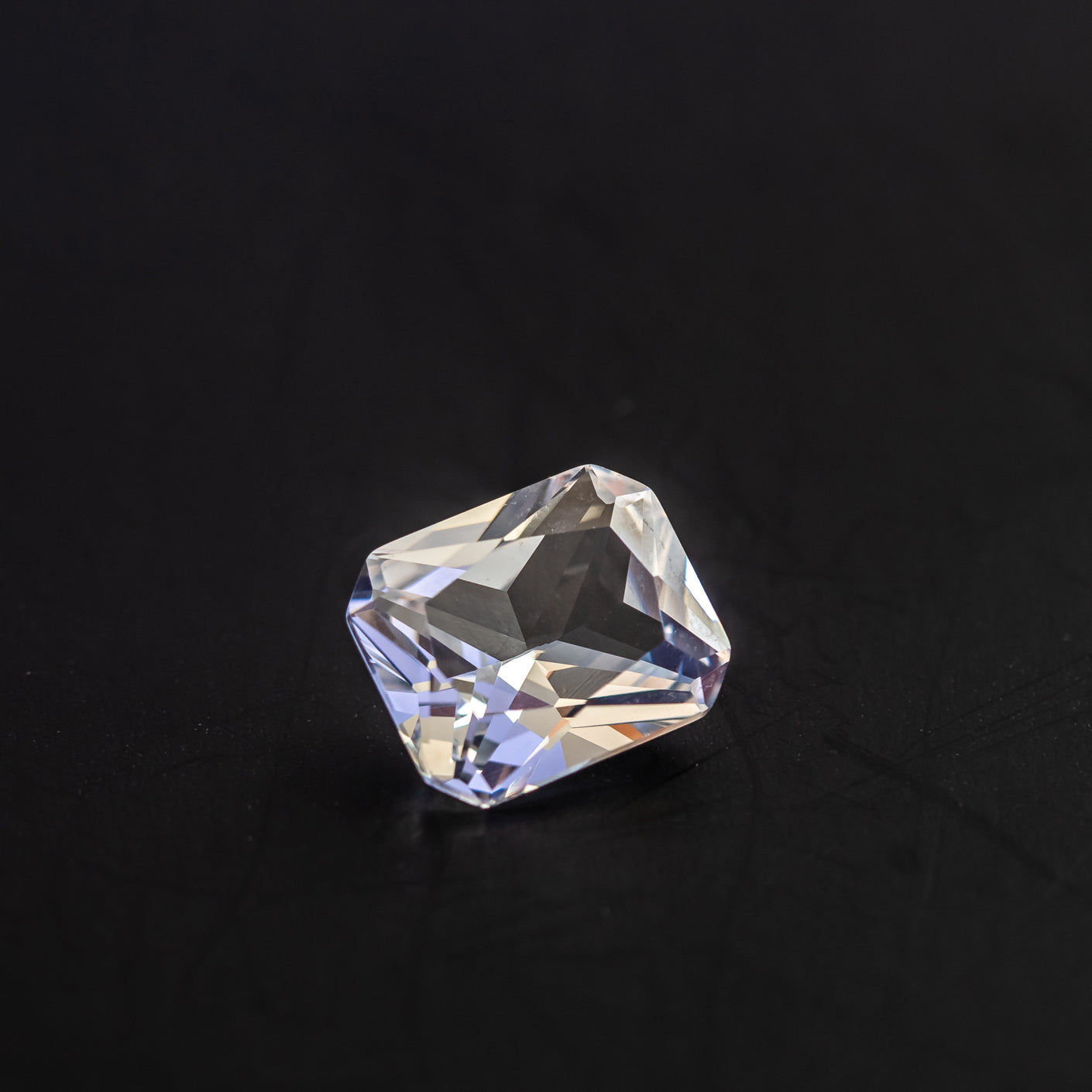 Nanosital #A-144 Ice Blue Octagon 12*10 mm, 8*6 mm